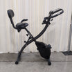 FLEXBIKE ULTRA Black Folding Exercise Bike with Backrest