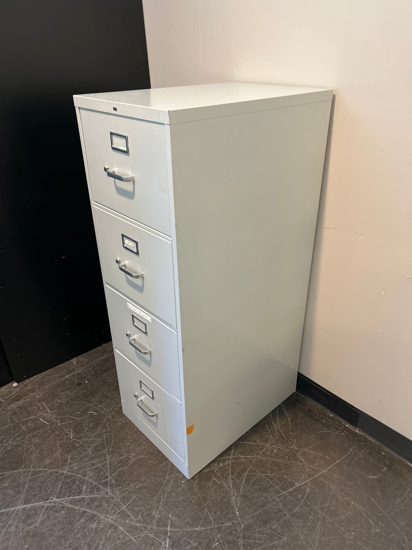 Metal Four-Drawer Filing Cabinet