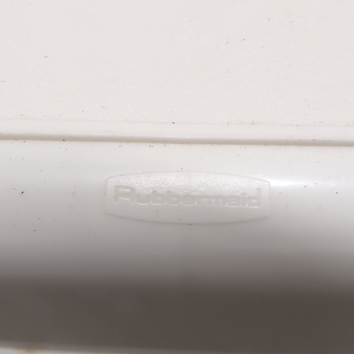 White Plastic Utility Stool