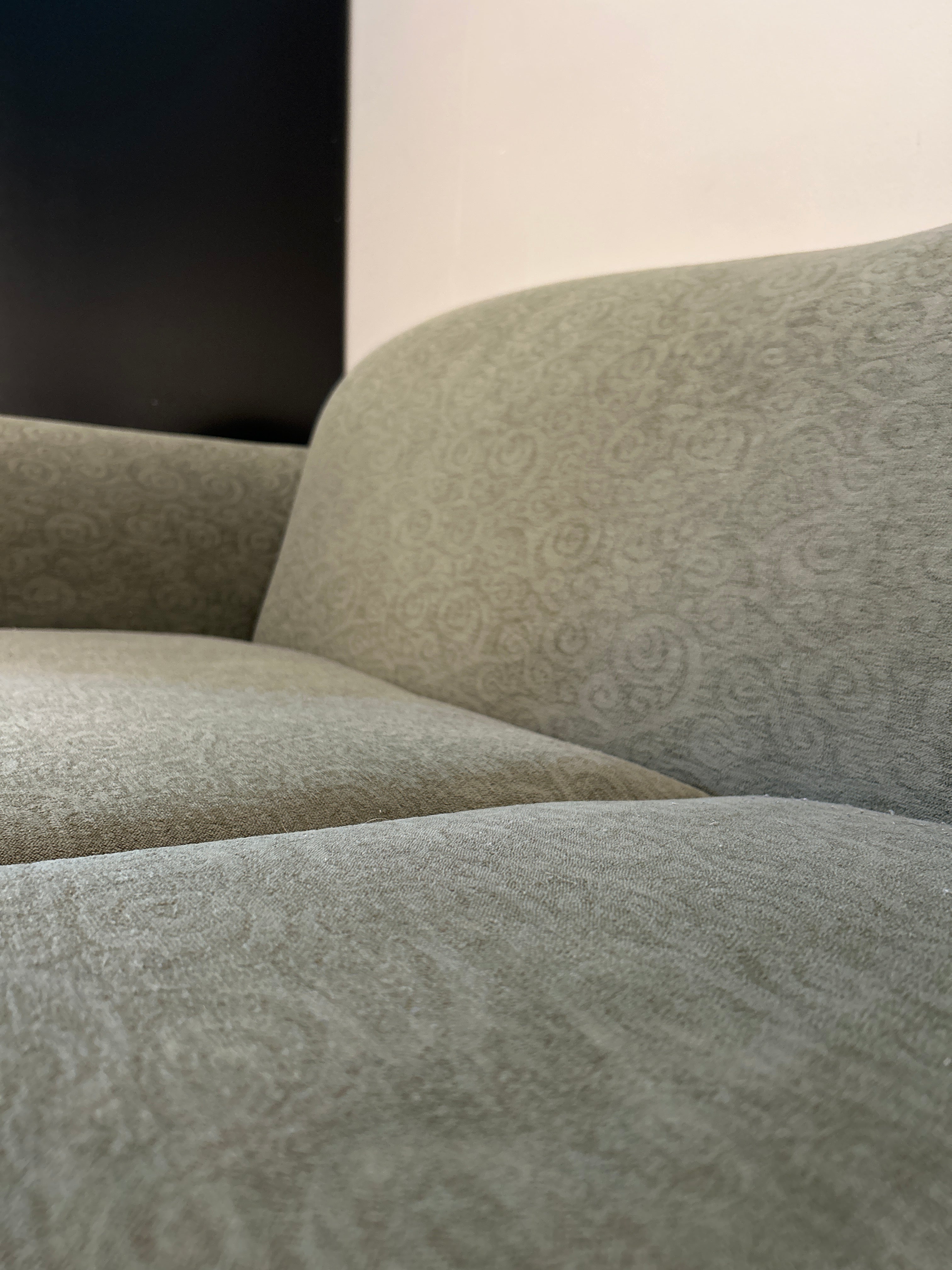 Elegant Rolled-Arm Sofa