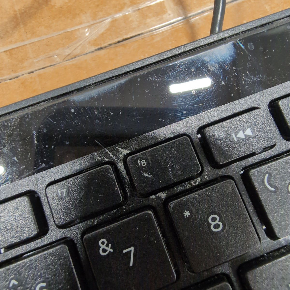 HP Black Wired Full-Size Keyboard