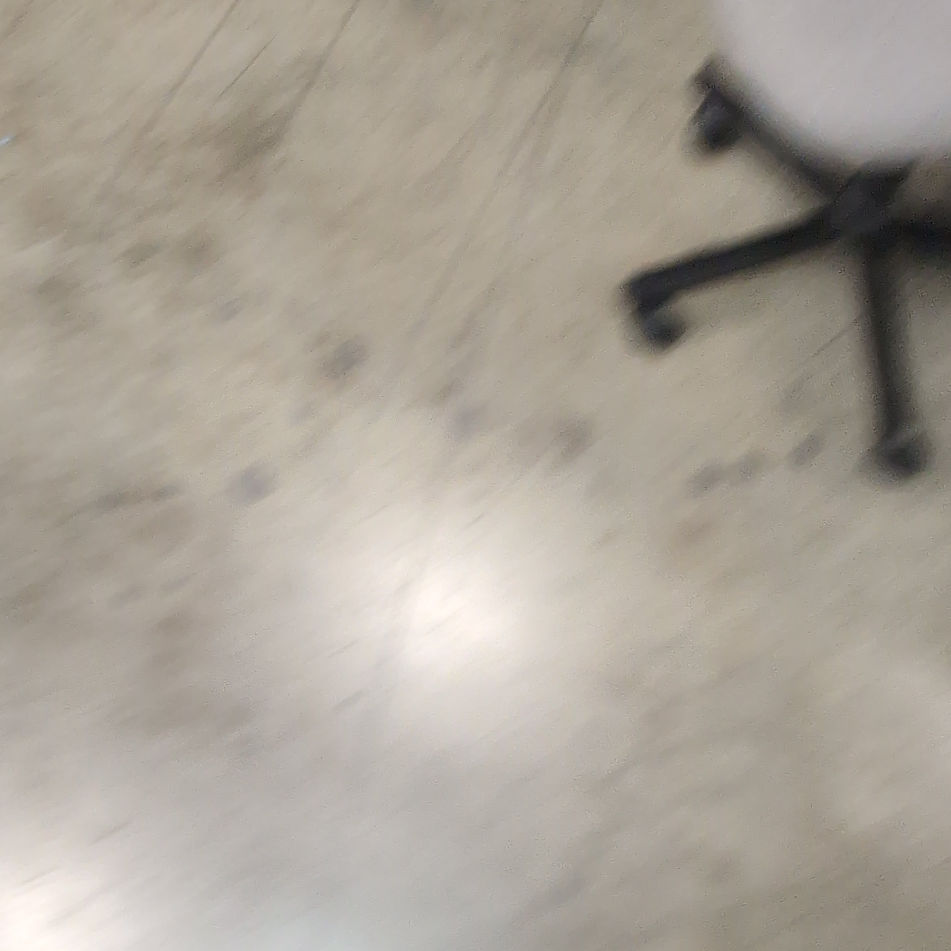 Adjustable Grey Fabric Swivel Office Chair with Caster Wheels
