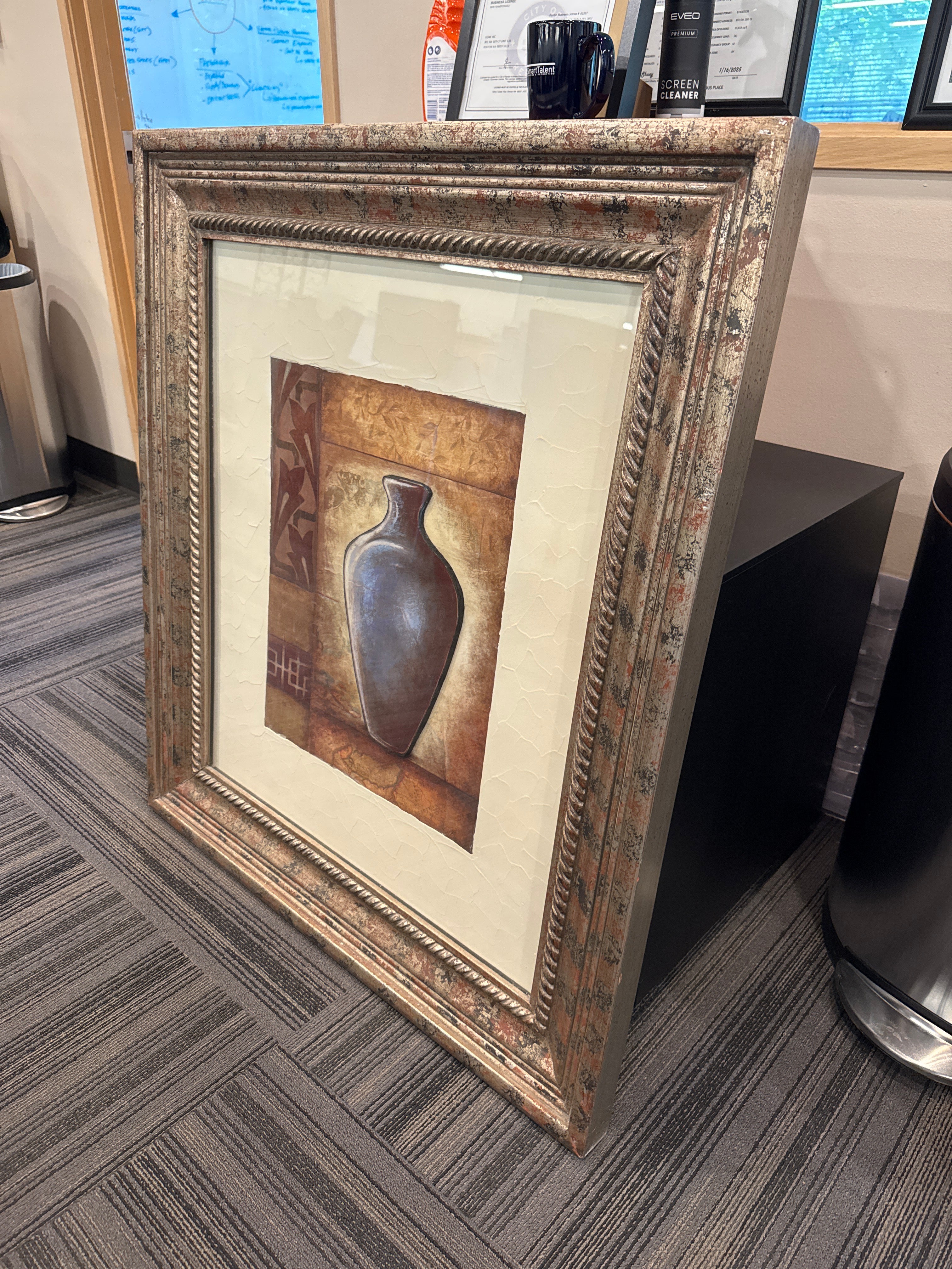Vase Print Framed Art