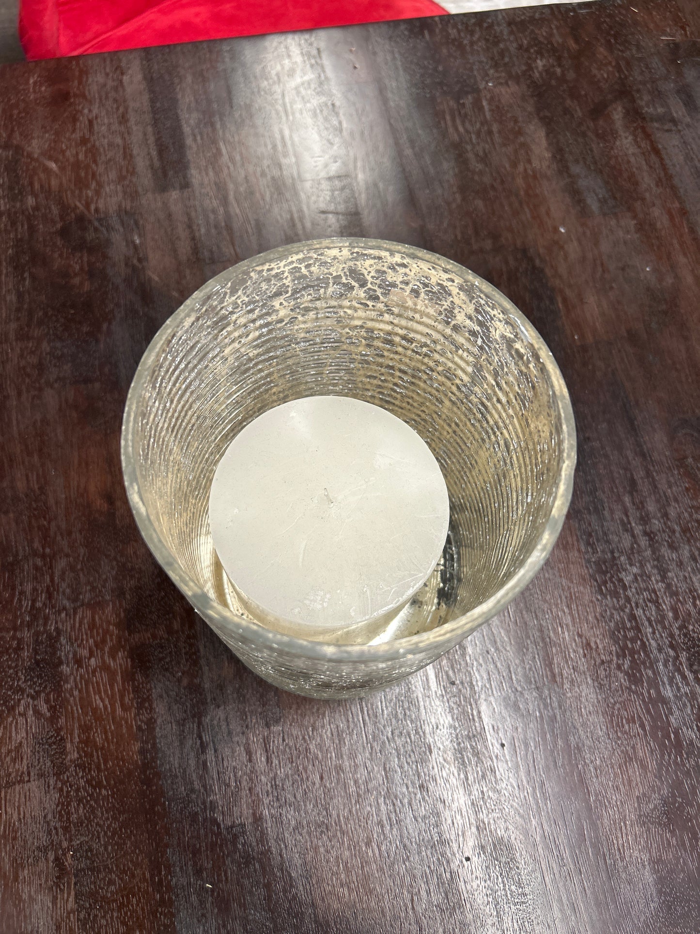 Glass Candle Holder