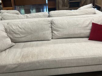 Poly and Bark 3-Seat Cloth Sofa