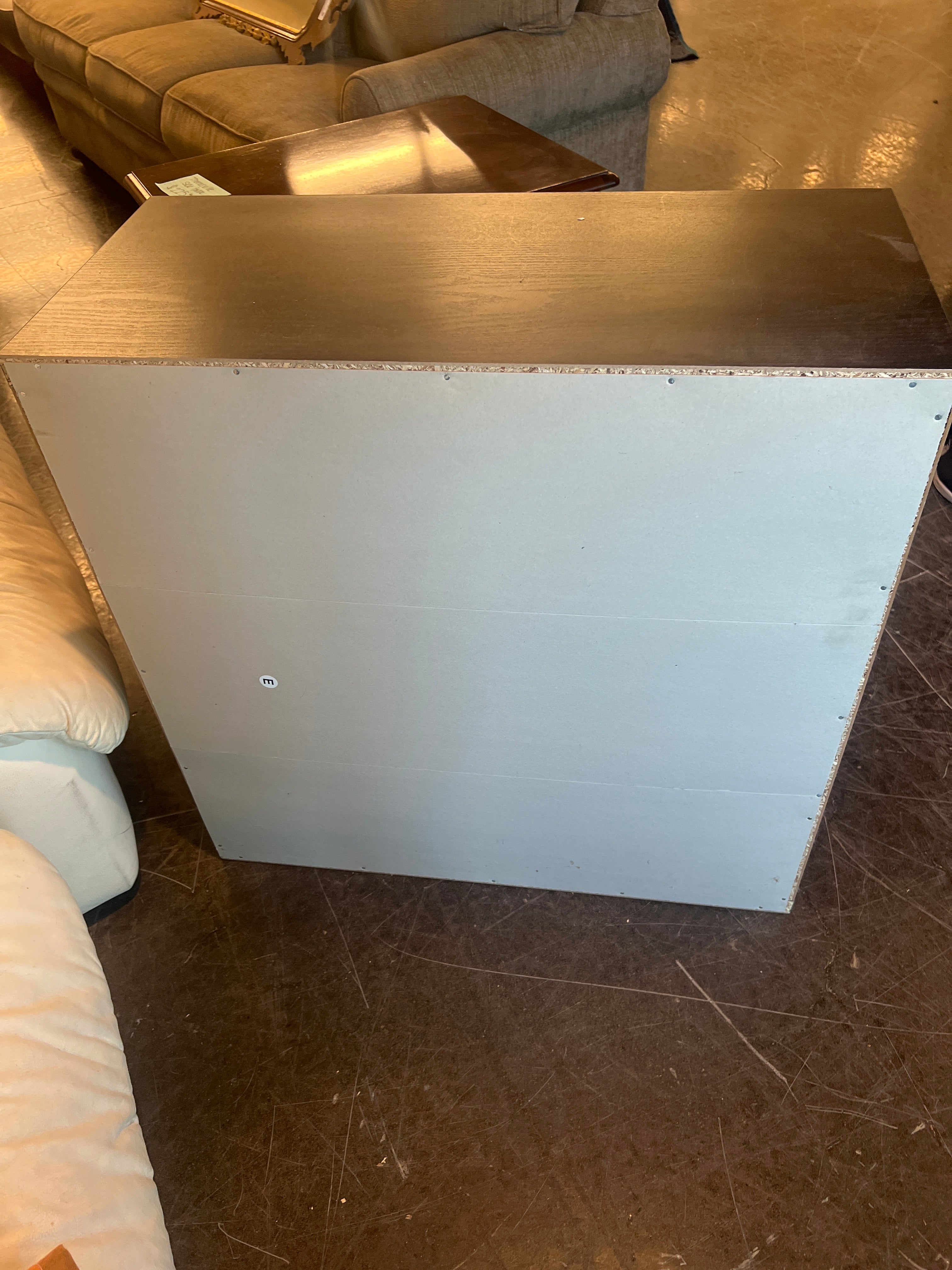 Dark Brown Four-Cube Shelving Unit