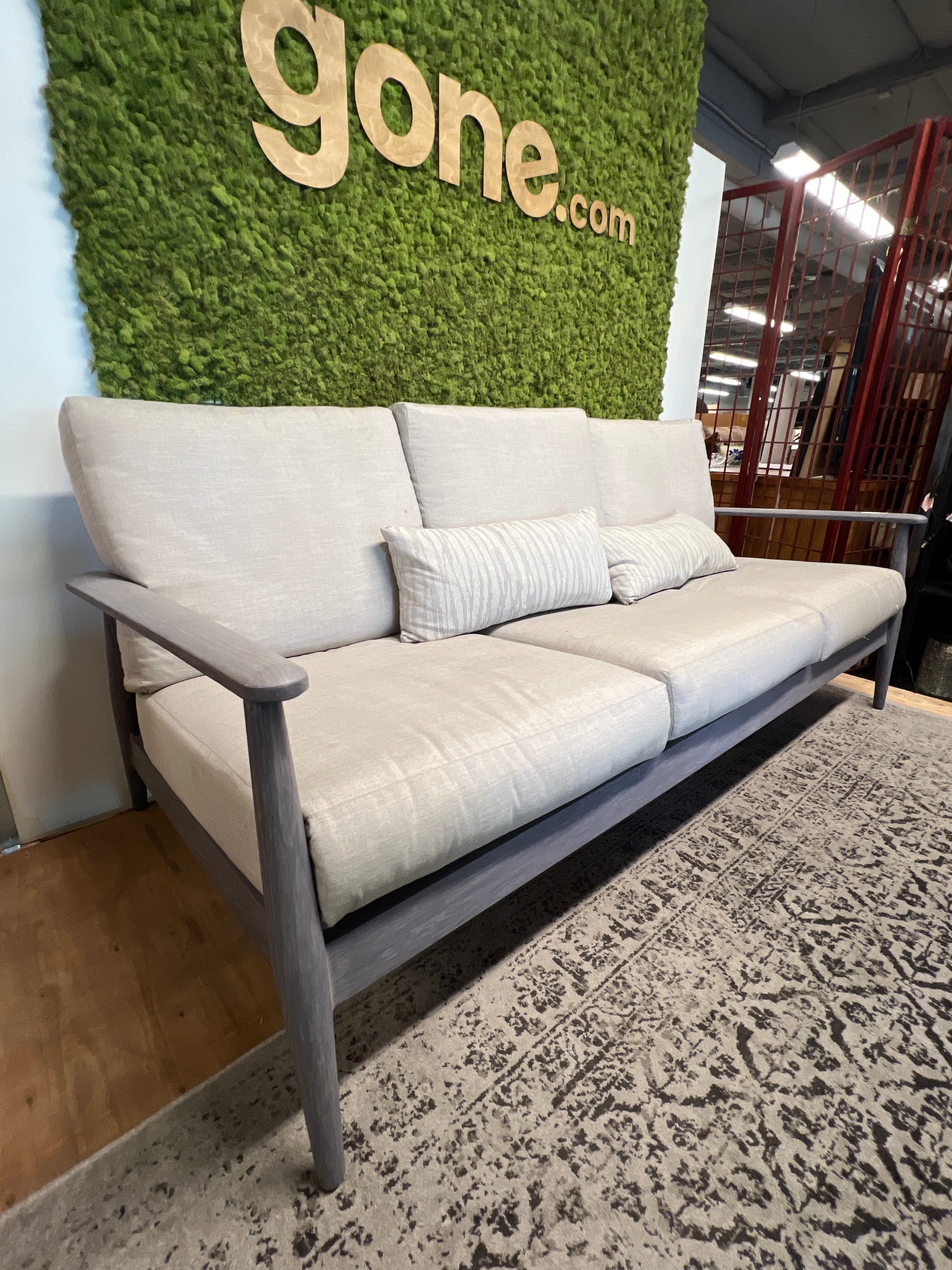 Ebel Novara Aluminum Patio Sofa