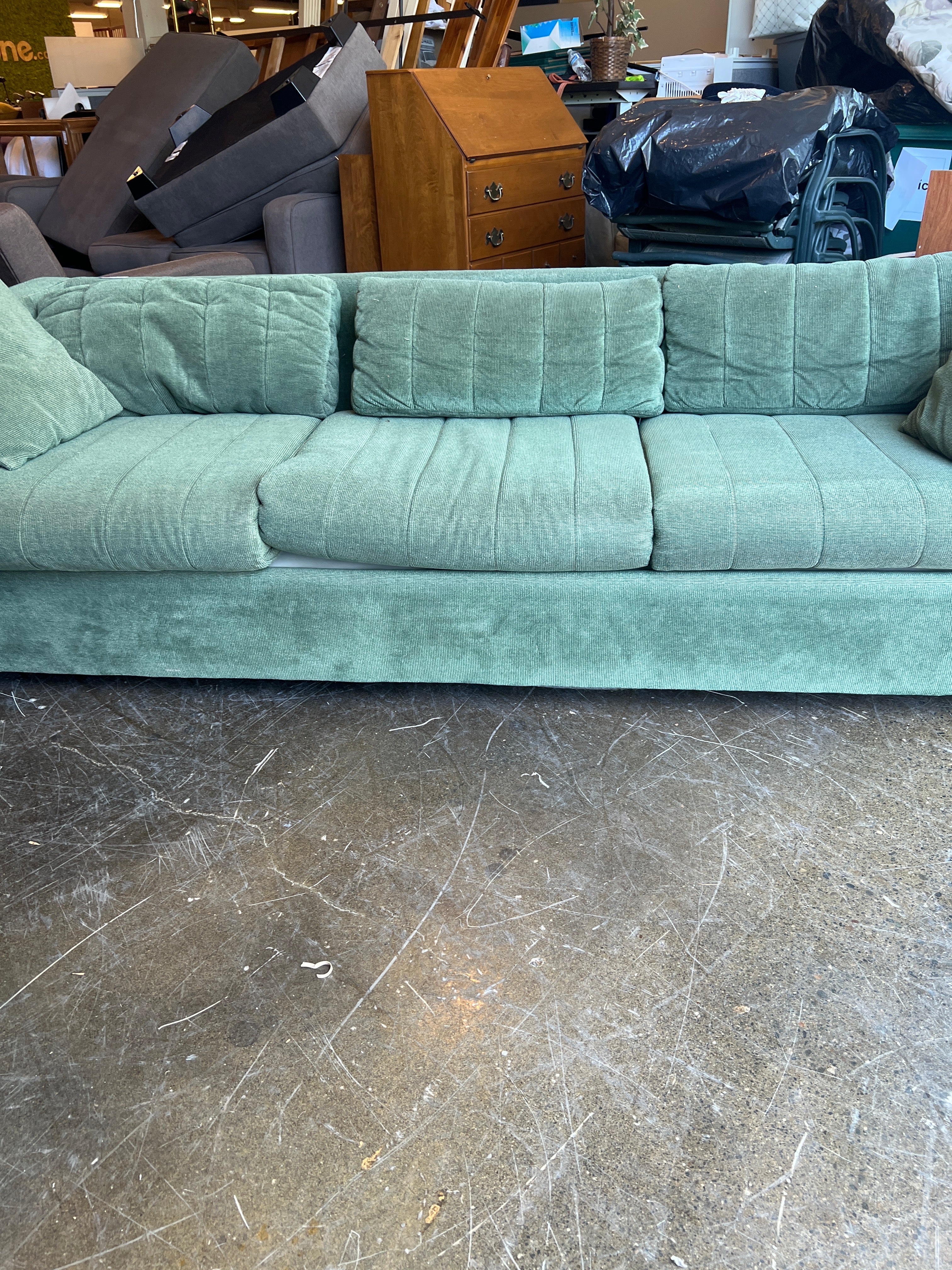 Sage Green Sofa