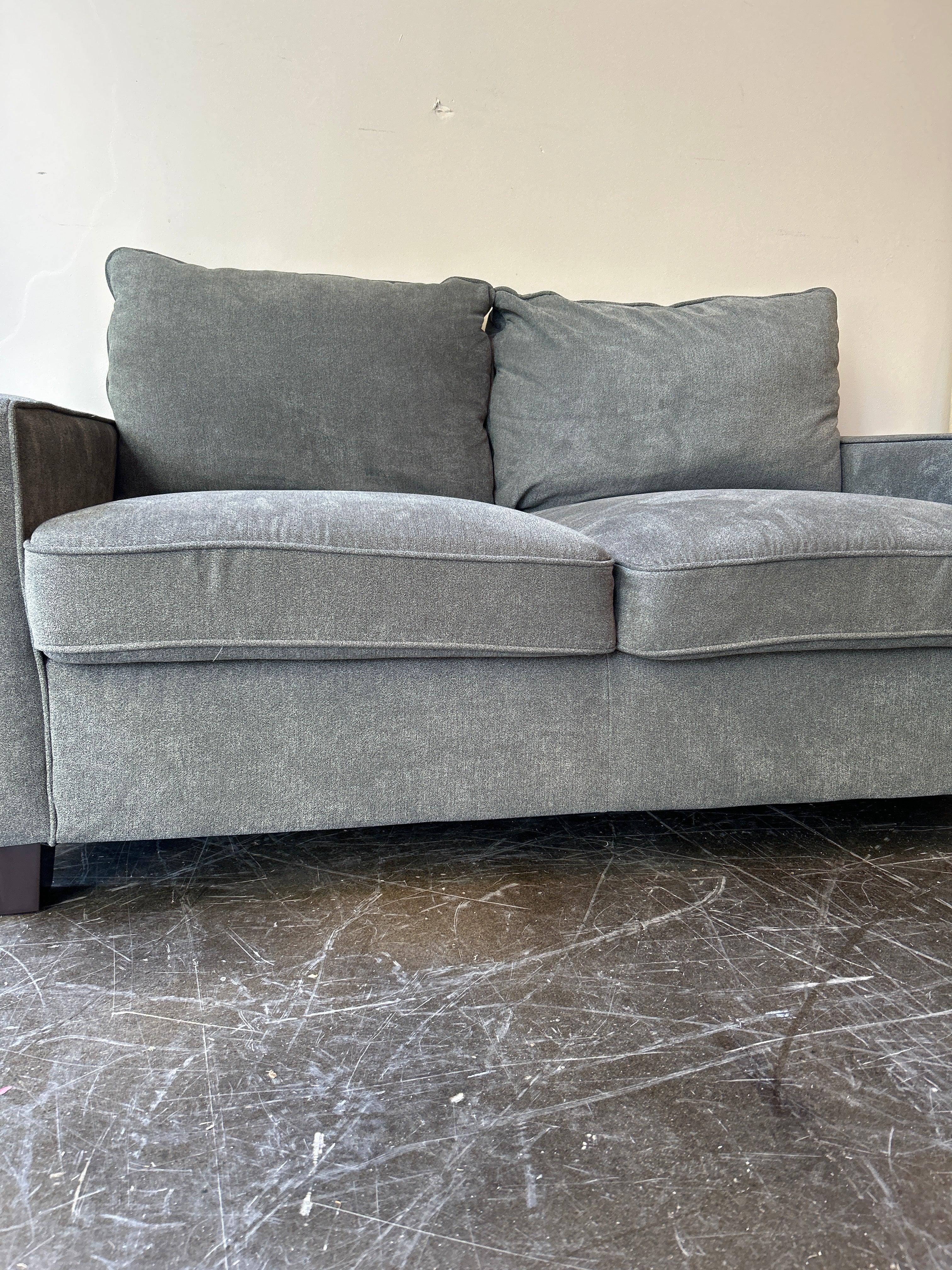 Gray Love Seat