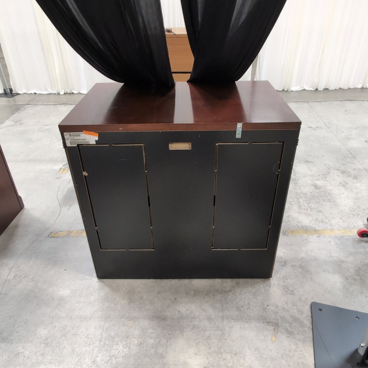 Hekman-Cherry Finish Two-Drawer Wood Filing Cabinet