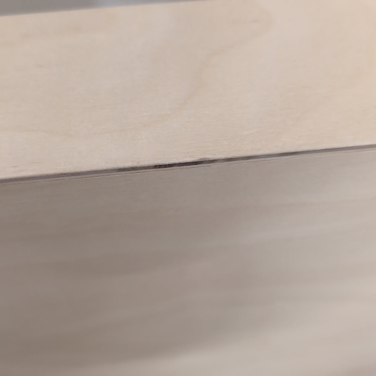 Light Wood Low Profile Platform Base