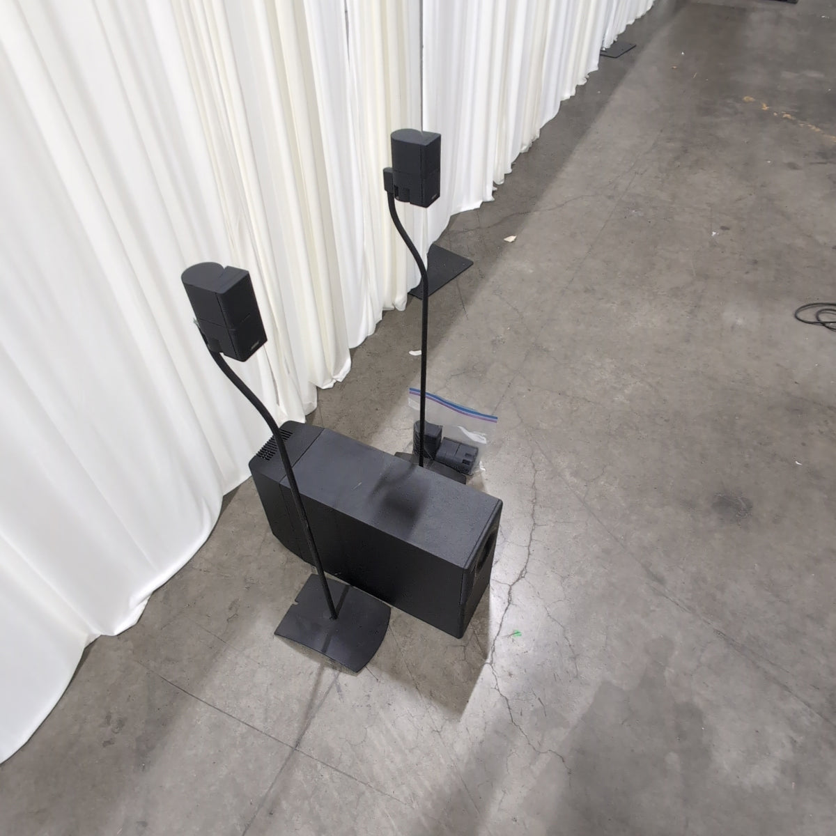 Bose Black Home Theater Speakers with Subwoofer
