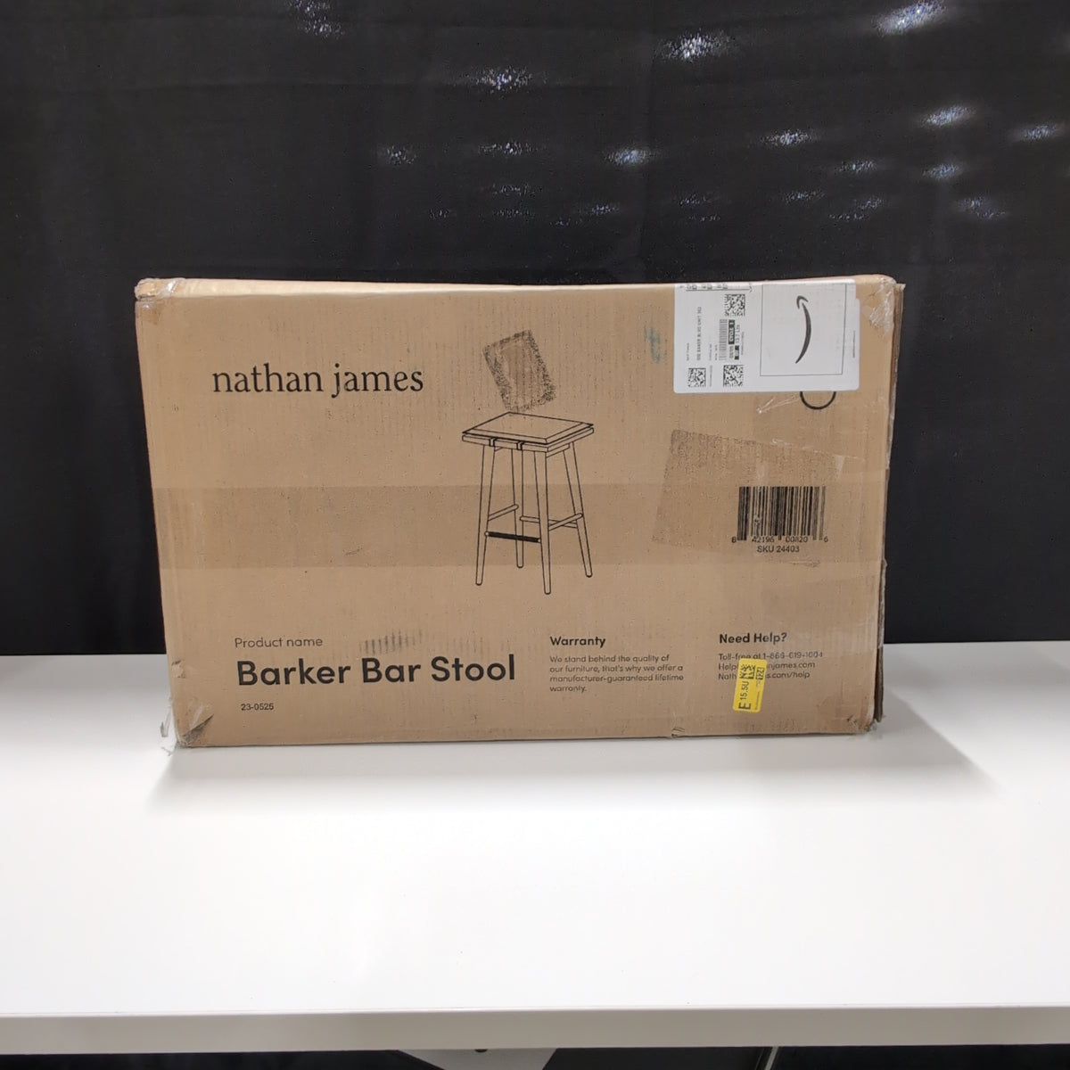 Unknown Item in Sealed Cardboard Box