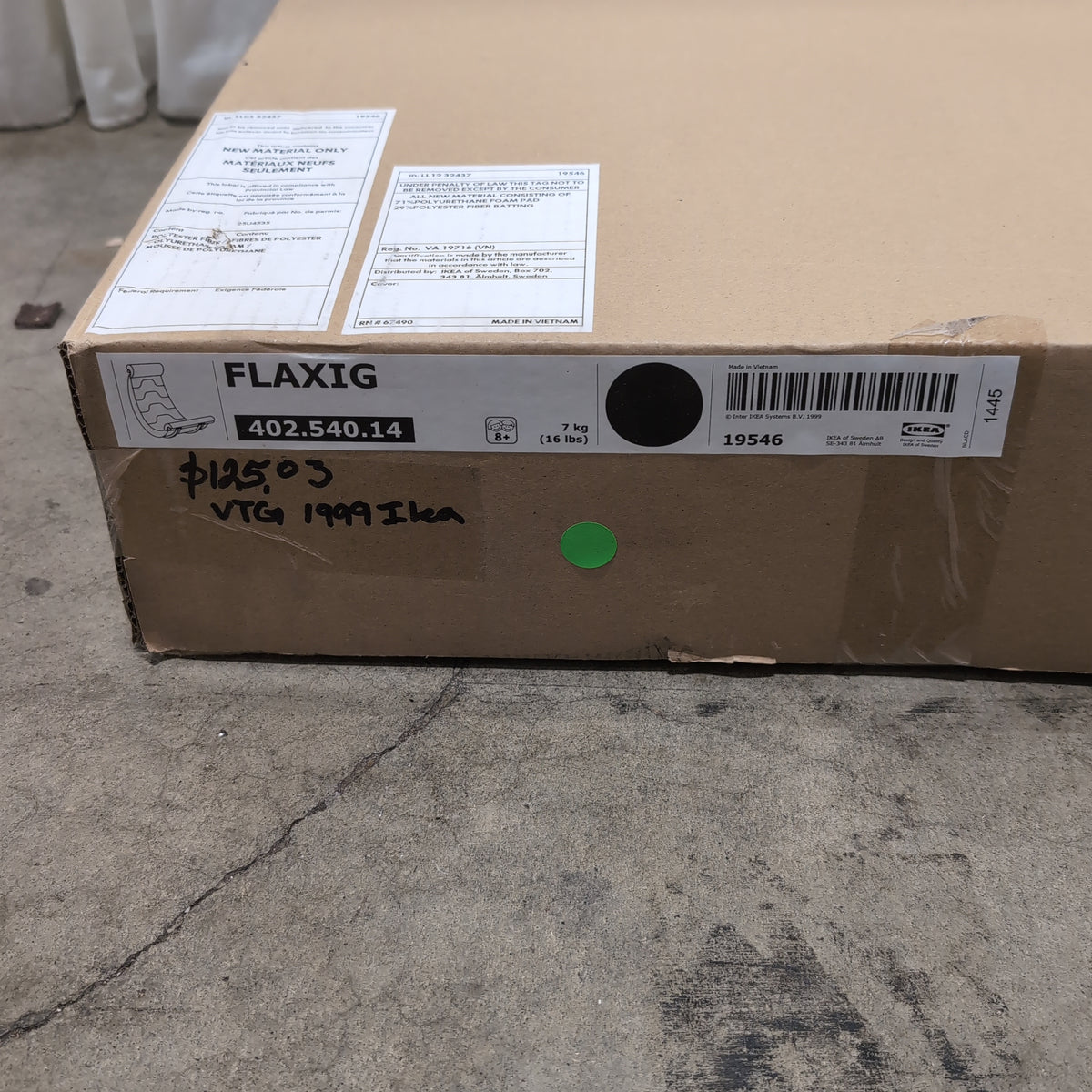 IKEA FLAXIG Vintage 1999 Product in Original Box