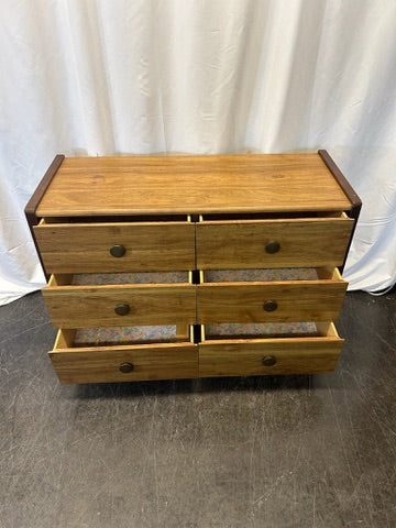 Industrial Style 6-Drawer Dresser