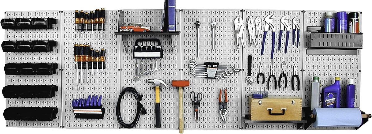 Six-Panel Gray and Black Master Workbench Kit