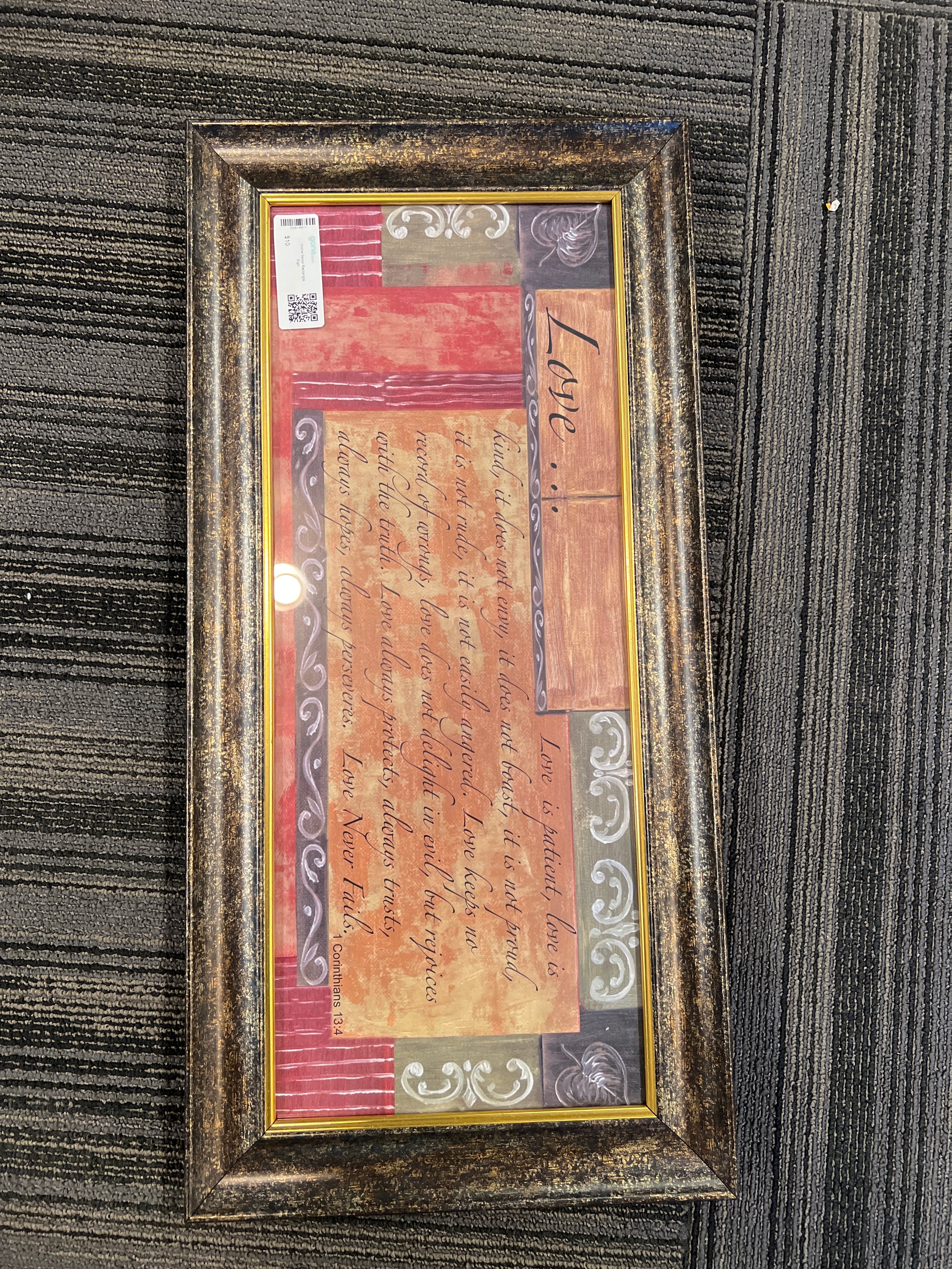 Home Decor Rectangle Sign