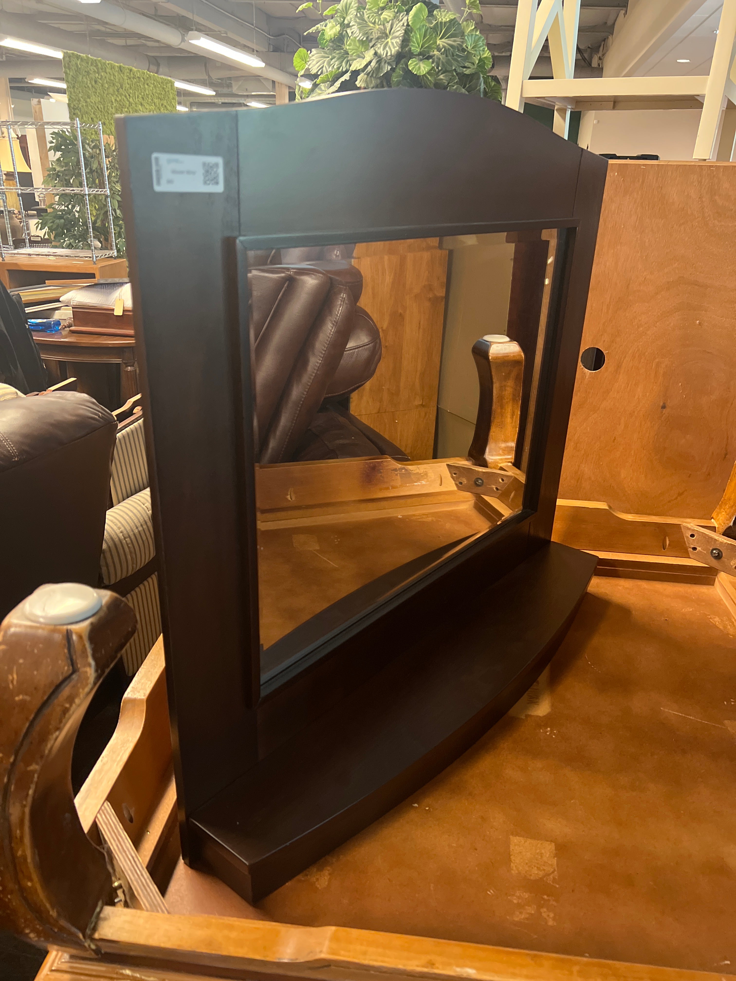 Wooden Mirror