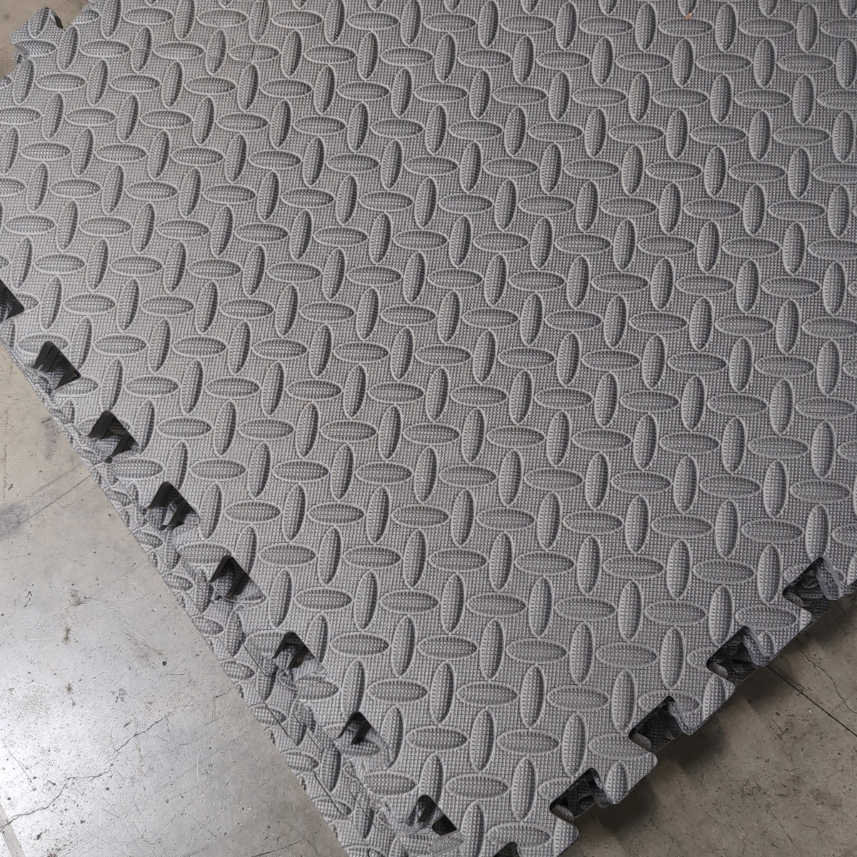 10 Piece Grey Exercise Puzzle Mat