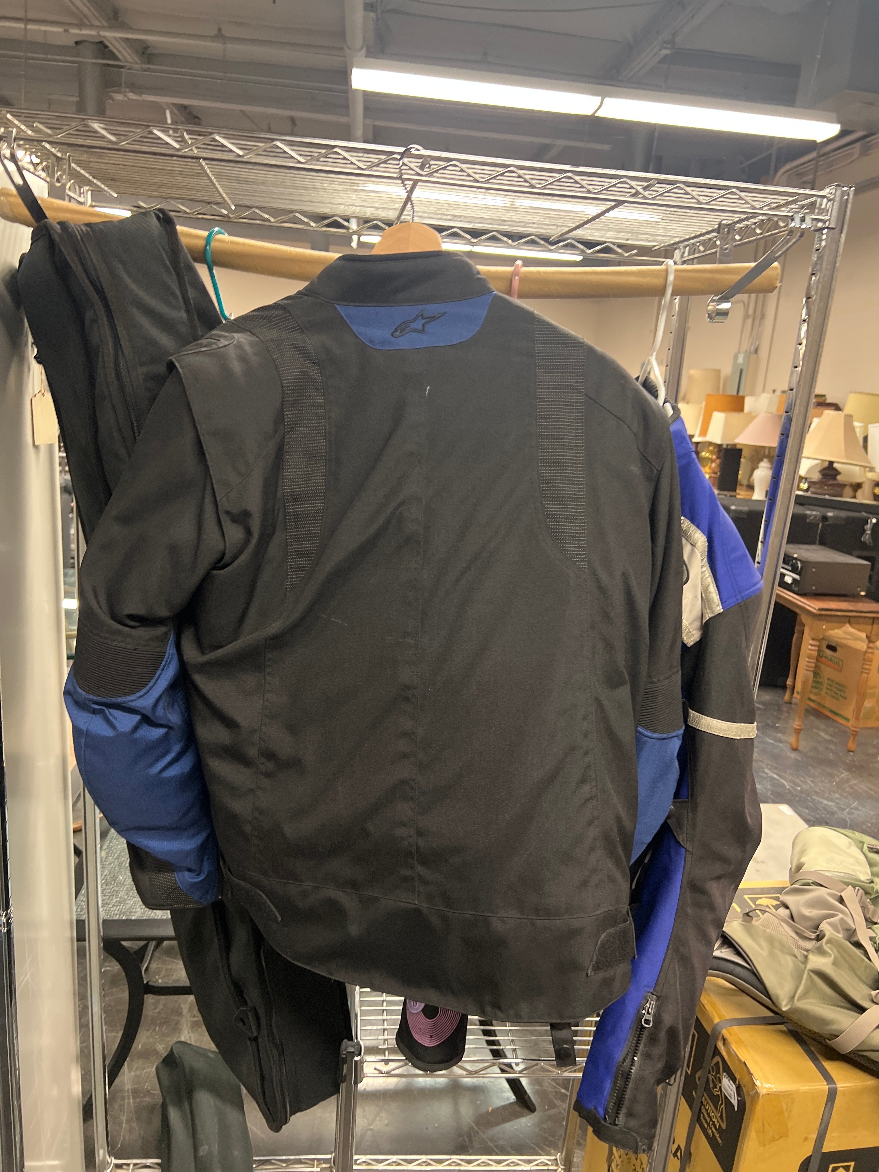 Alpinestars Motorcycle Jacket Blue (Used) XL