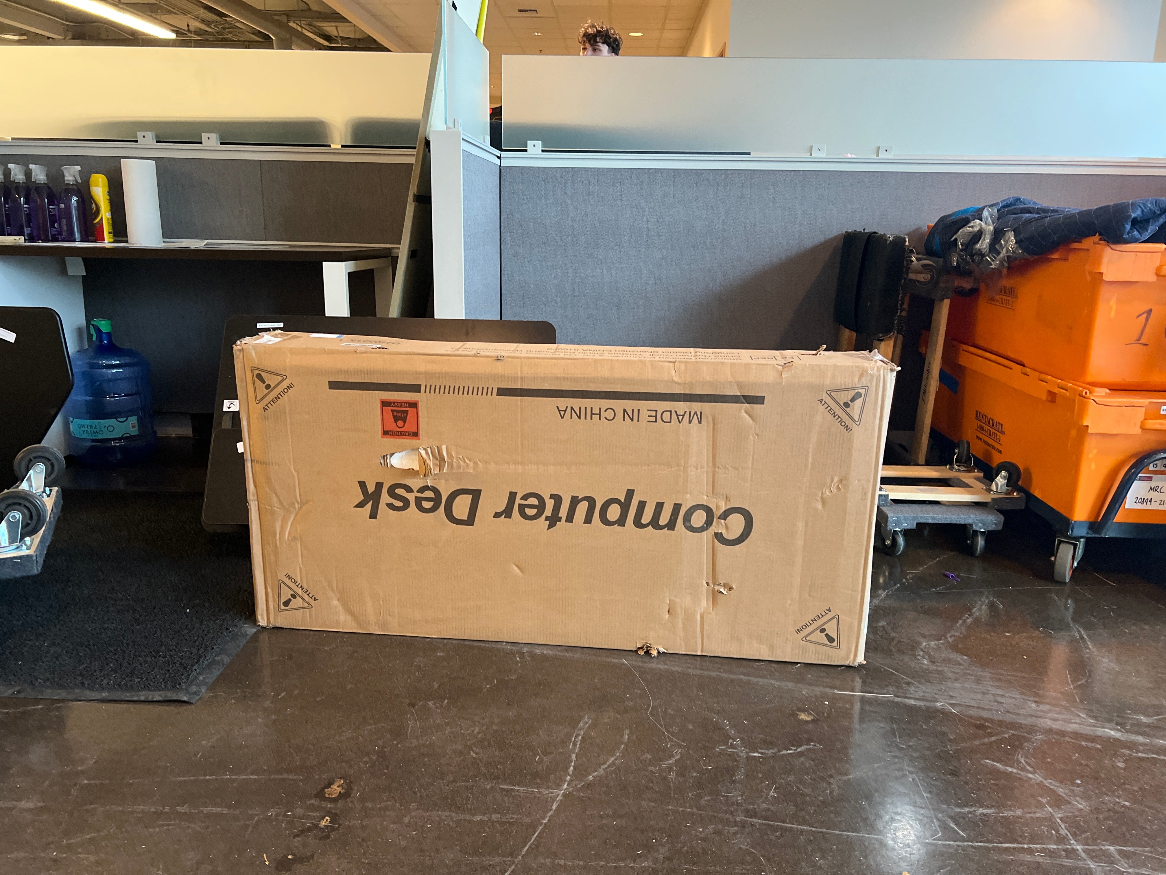 Sedeta black computer desk DJ503315_1 - New in box