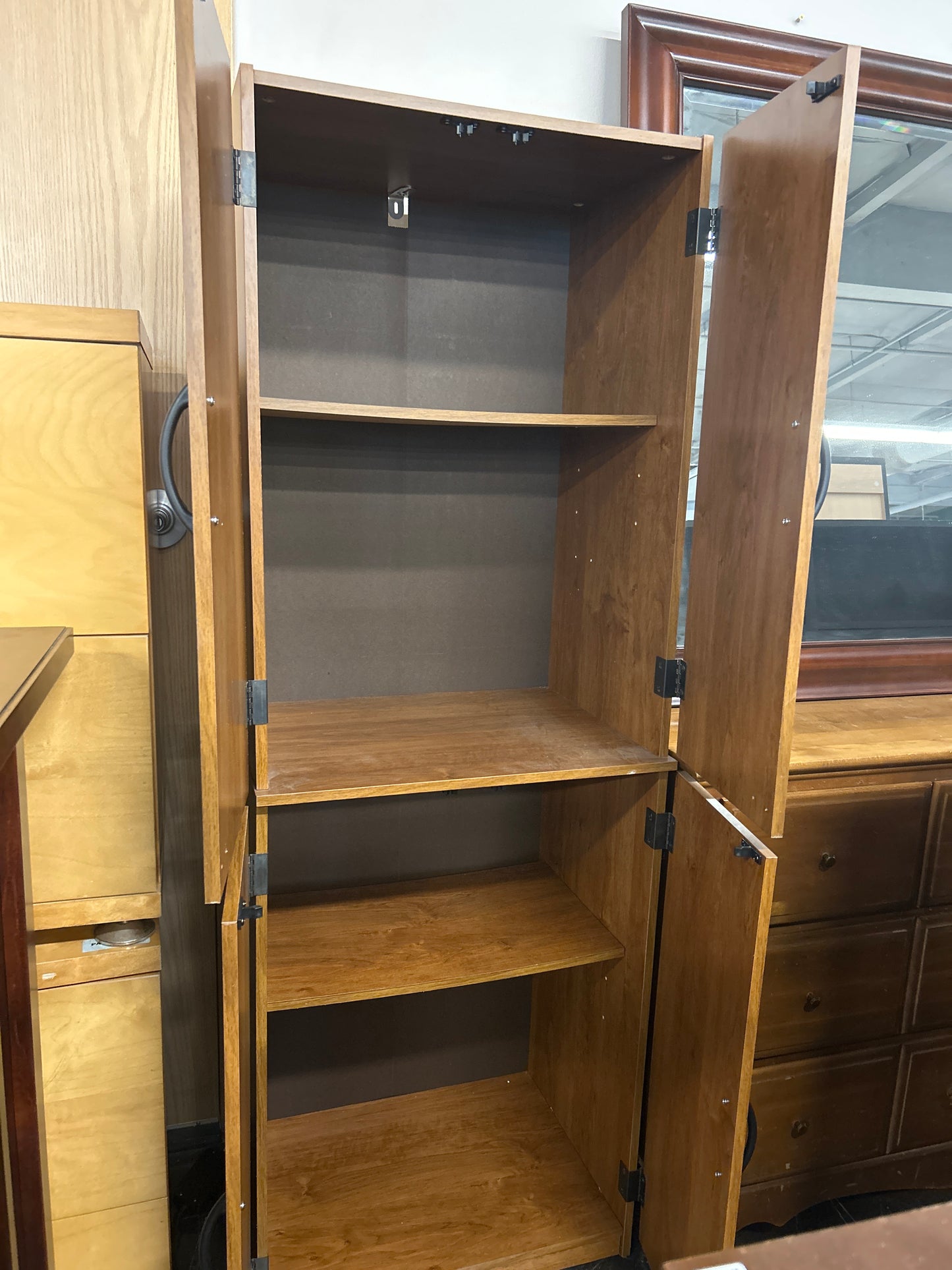 Narrow 4 Door Cabinet