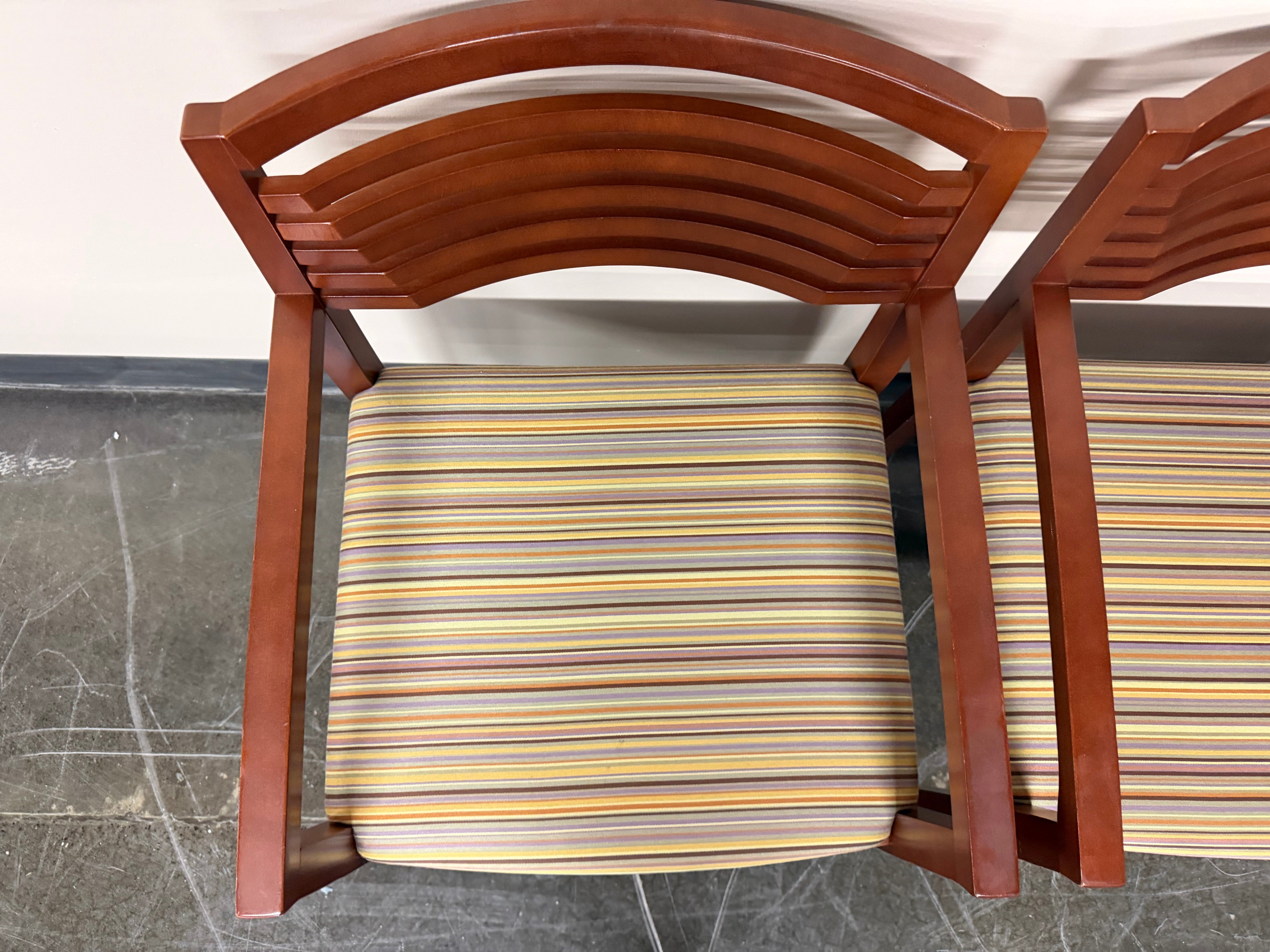 Three Knoll Studio Ricchio Arm Chairs by Joseph and Linda Ricchio (Set of 3)