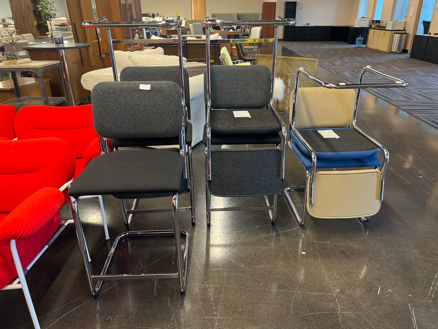 Marcel Breuer Cesca™ Upholstered Side Chair by Knoll
