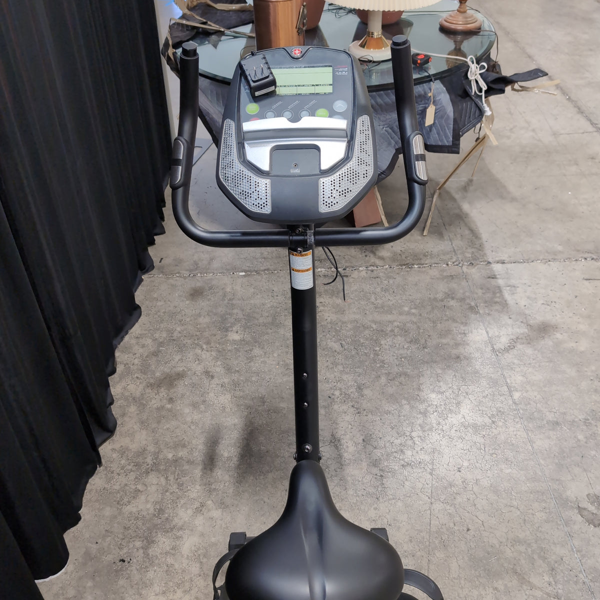 Schwinn 210 Upright Exercise Bike with Digital Display