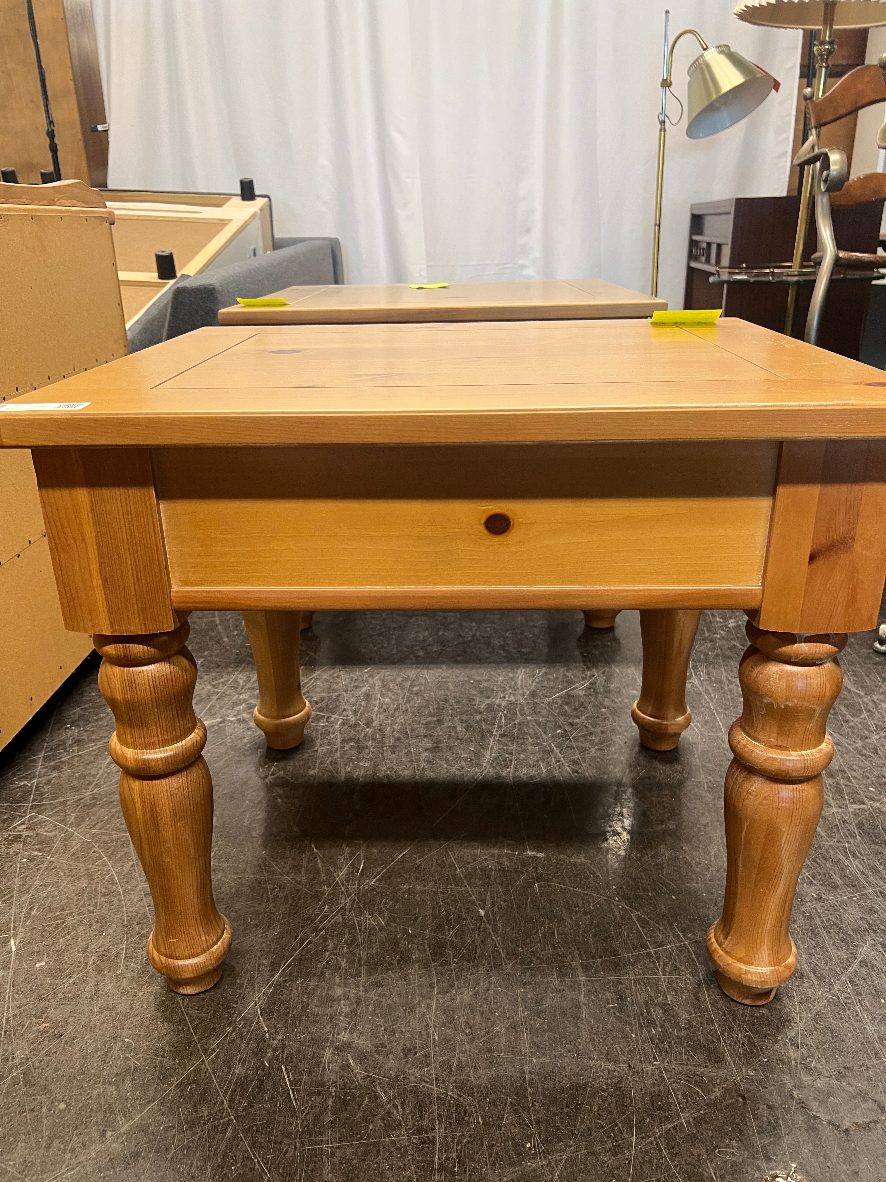 Rustic Oak Side Table