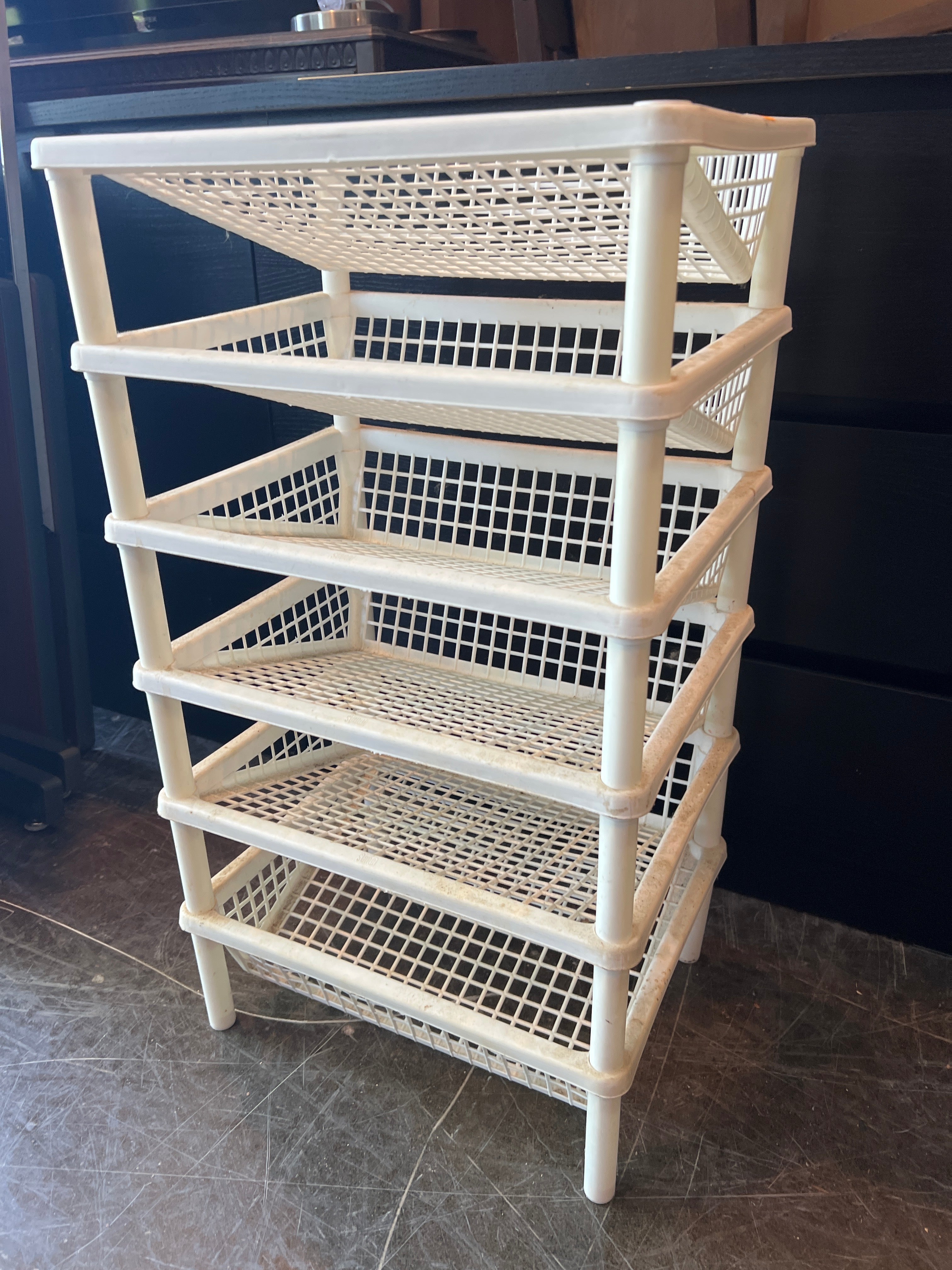 5-Tier Plastic Storage Shelf