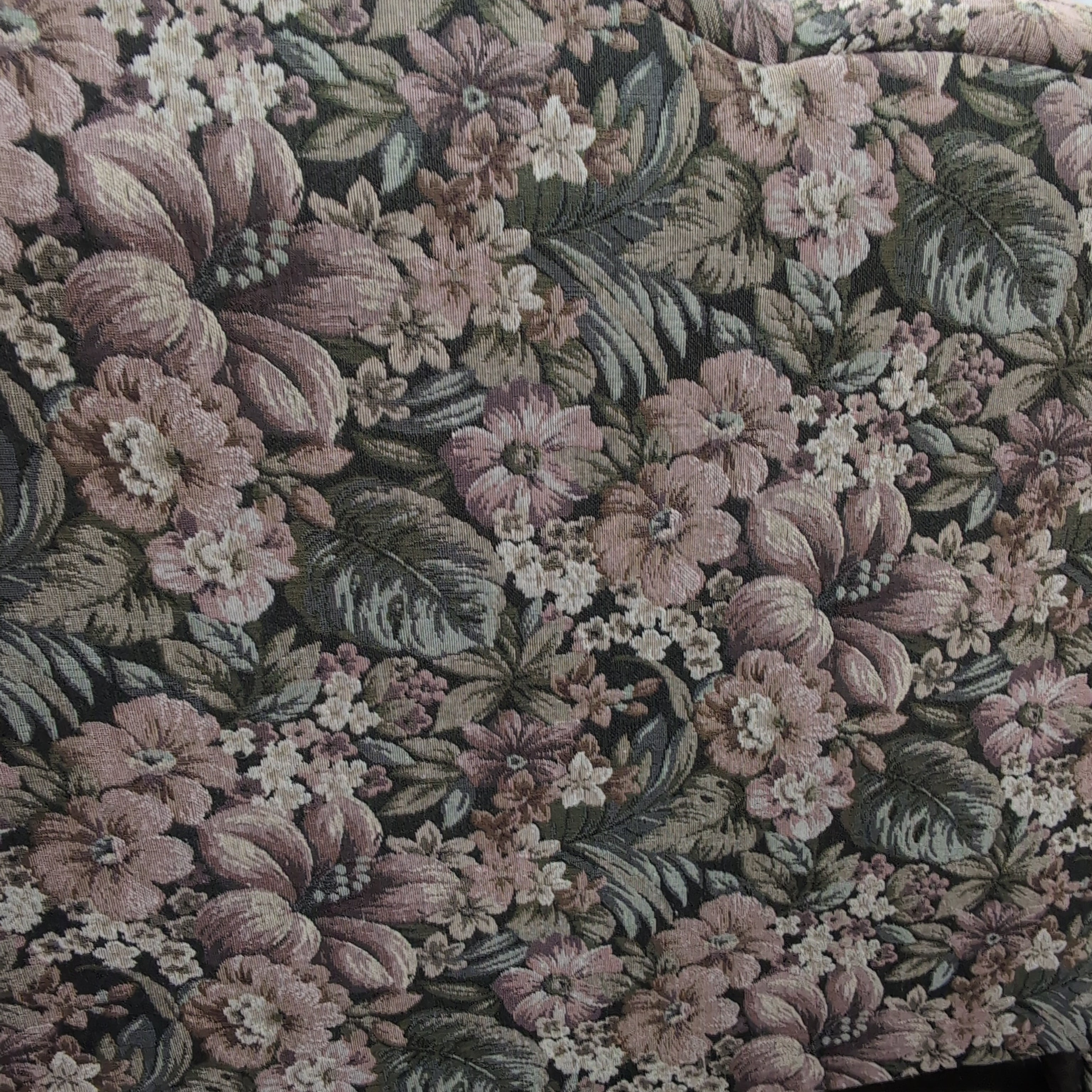 England CORSAIR Multi-Color Floral Tapestry Couch