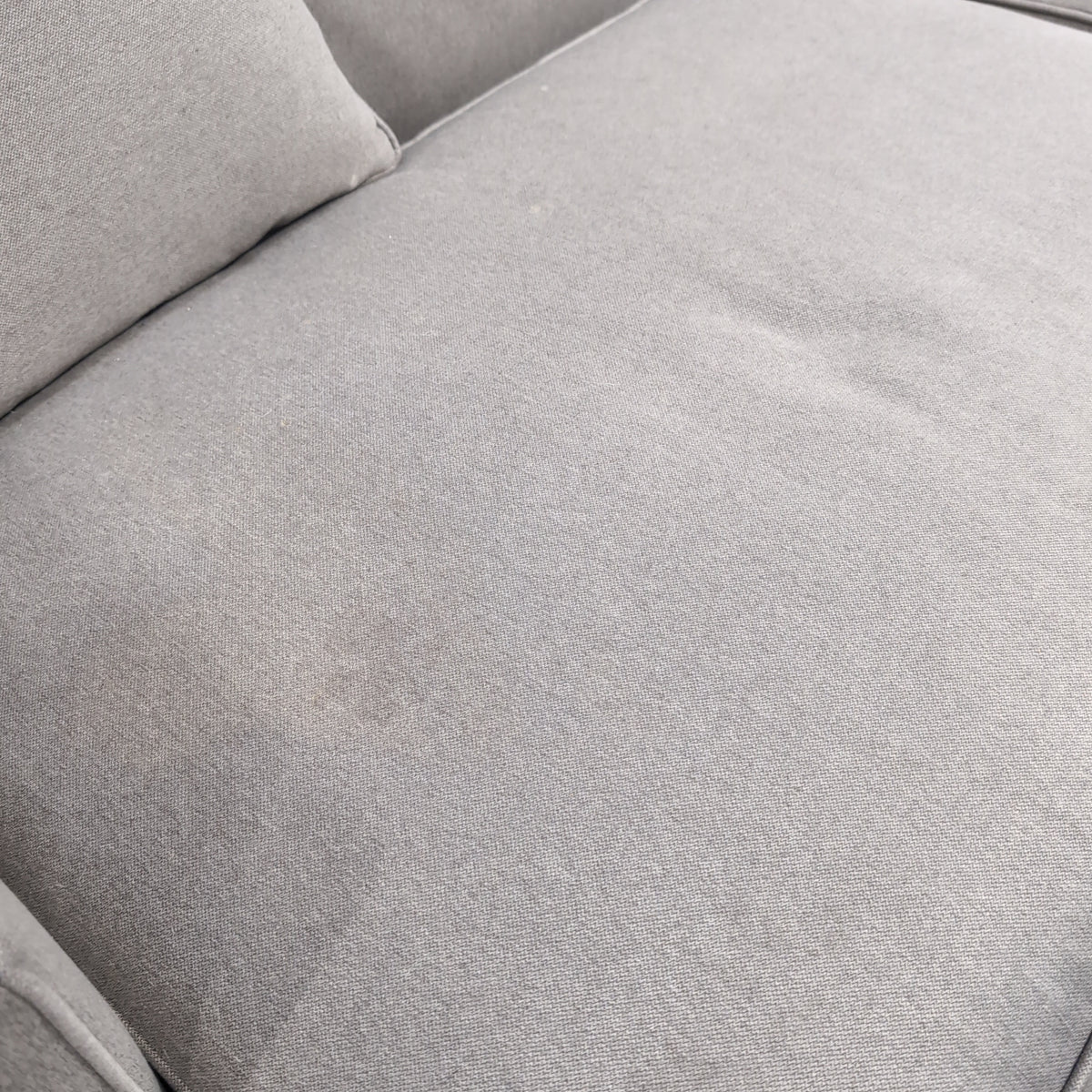 Contemporary Light Tan Fabric Couch
