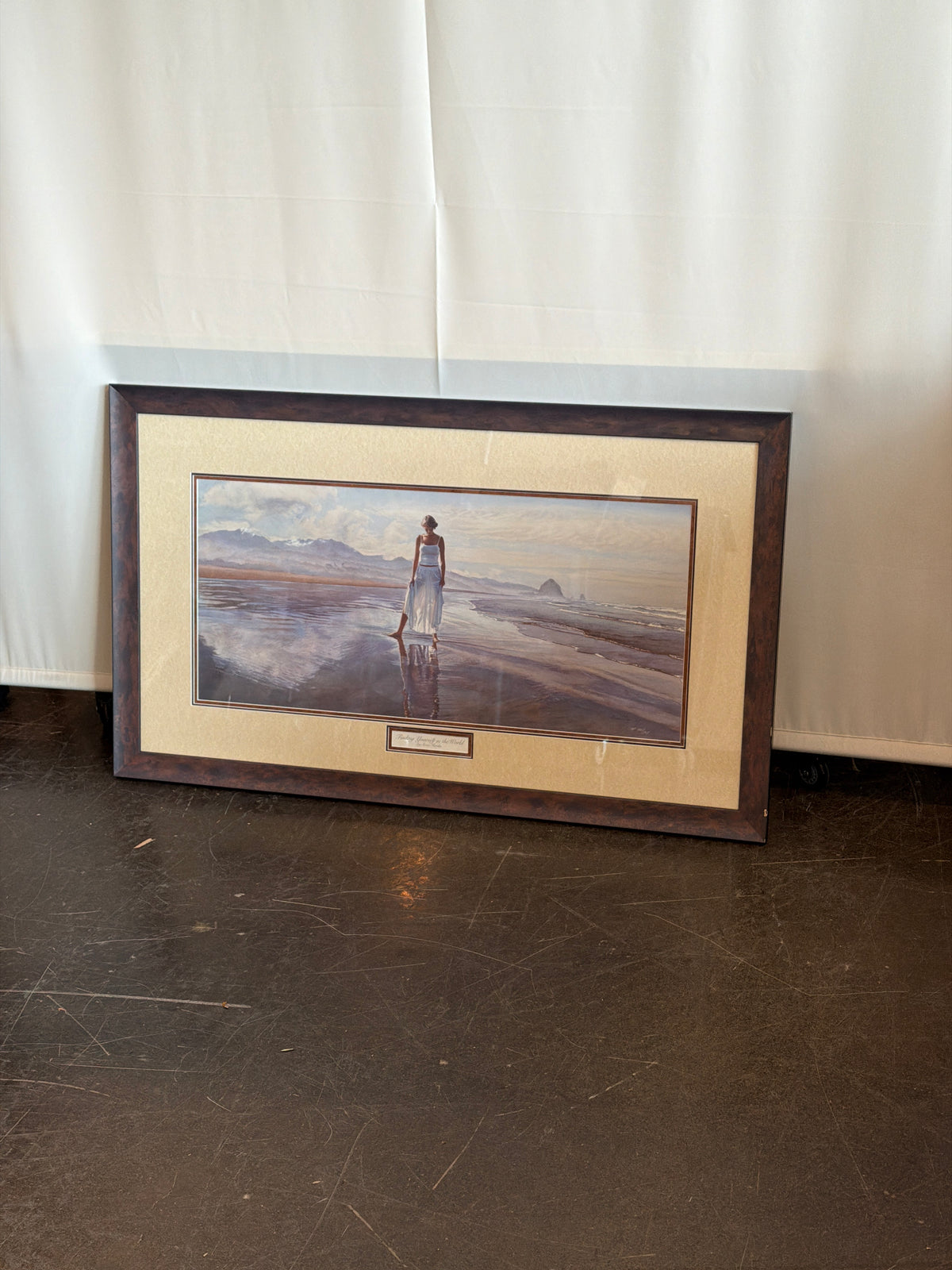 Steve Hanks 'Finding Yourself in the World' Framed Artist Proof Print AP 100/195 - Limited Edition