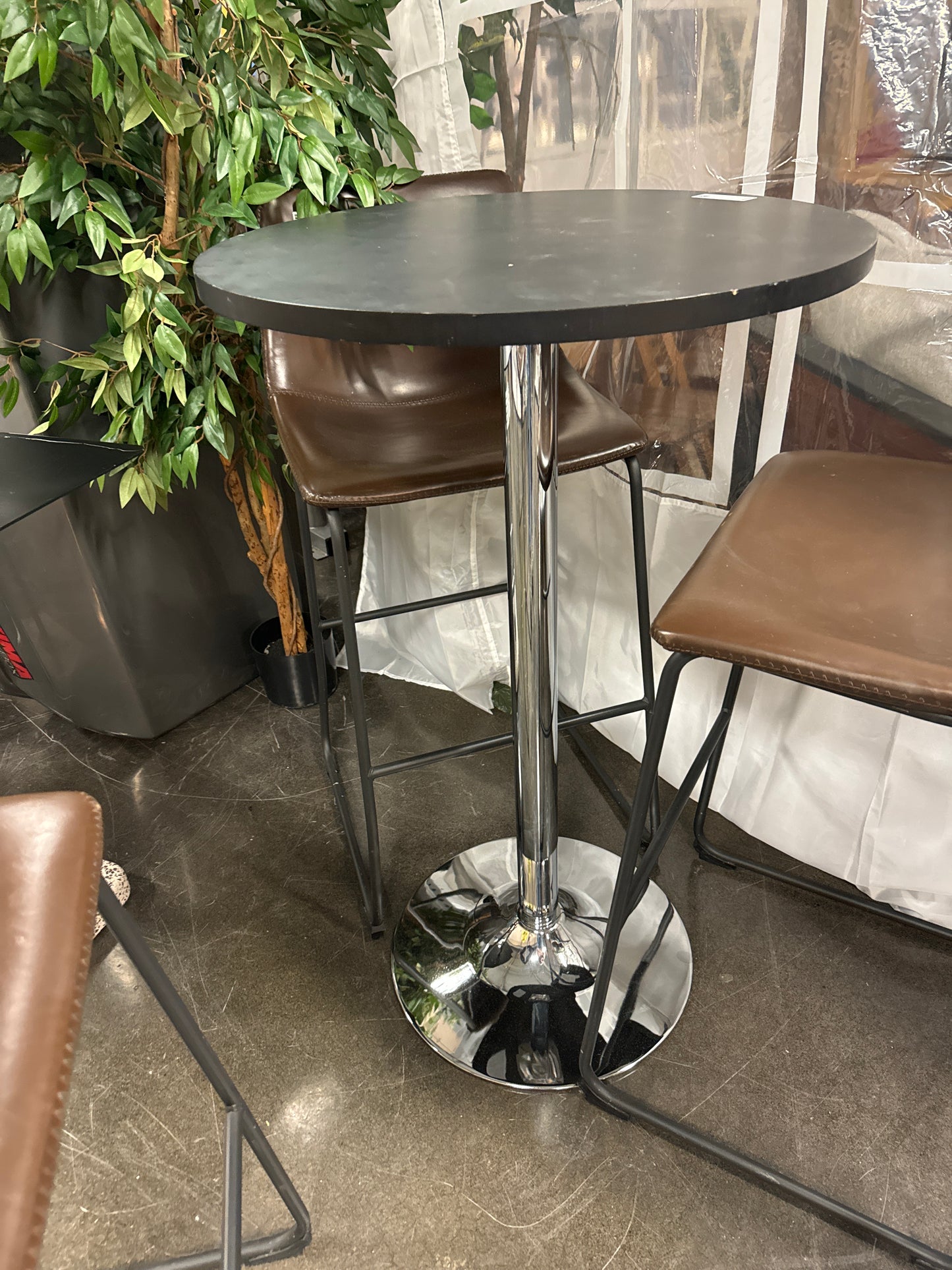Tall Bar Bistro Table - Small
