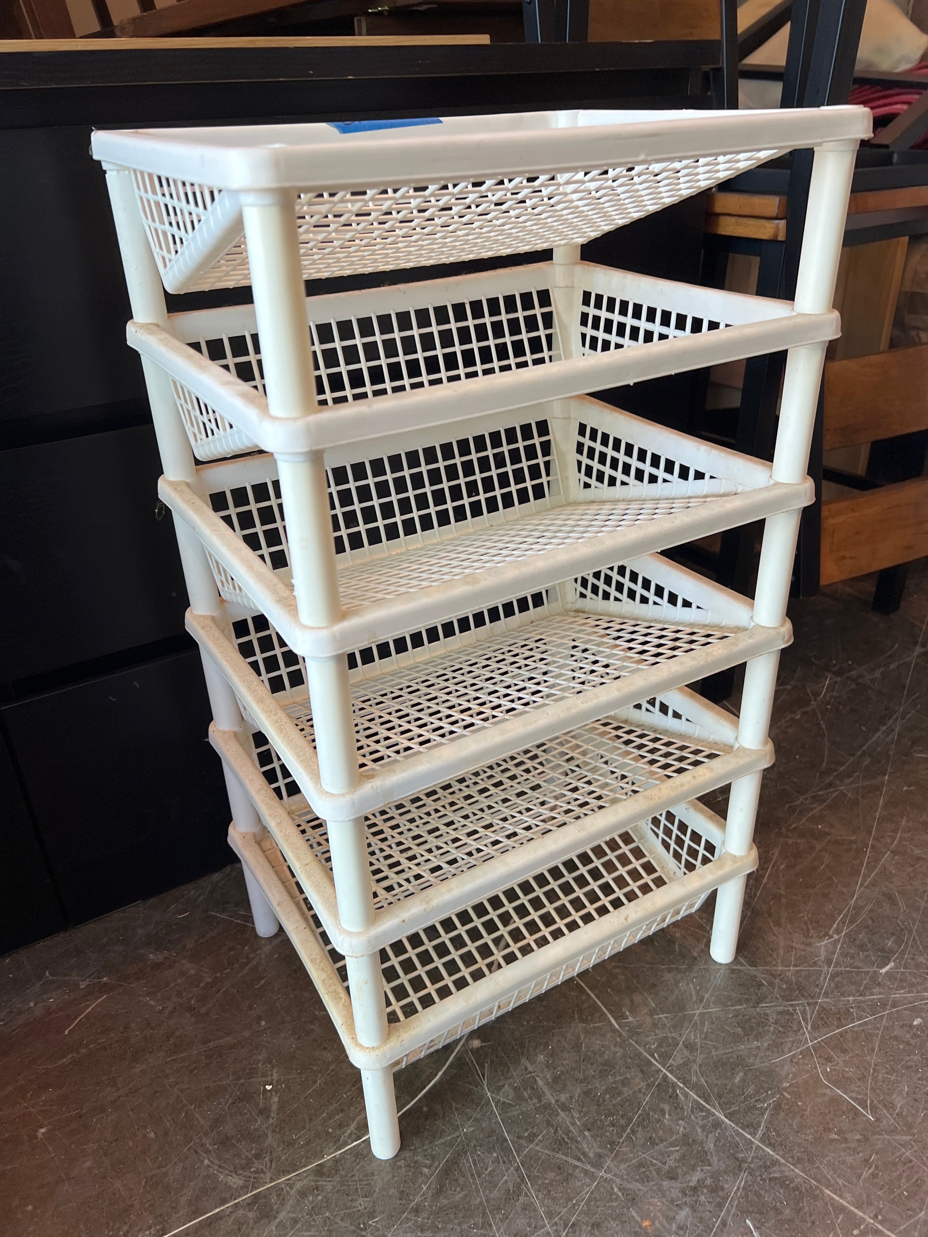 5-Tier Plastic Storage Shelf