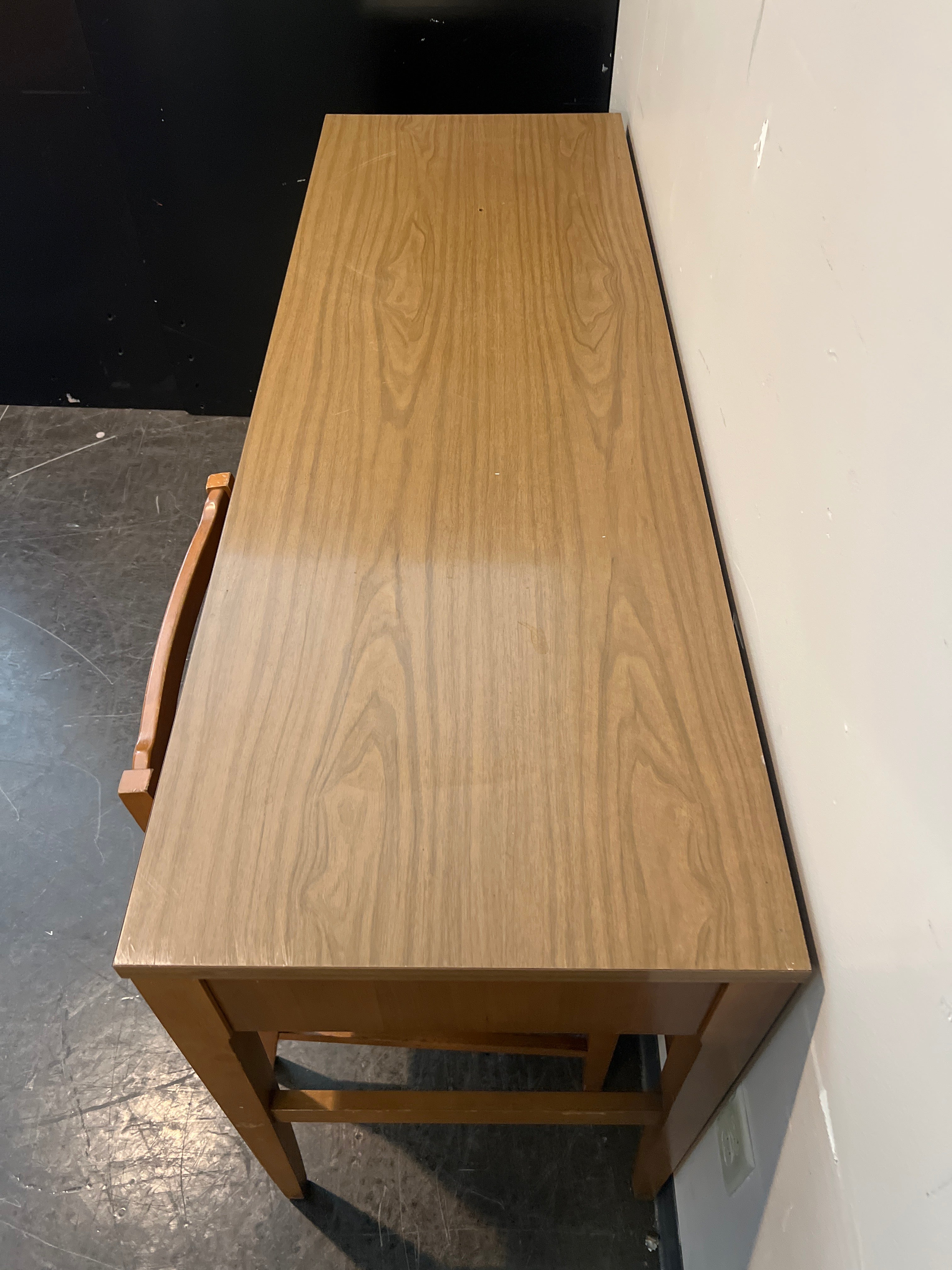 Mid-Century Modern Desk & Chair Set by Inn Keepers Co – Solid Wood