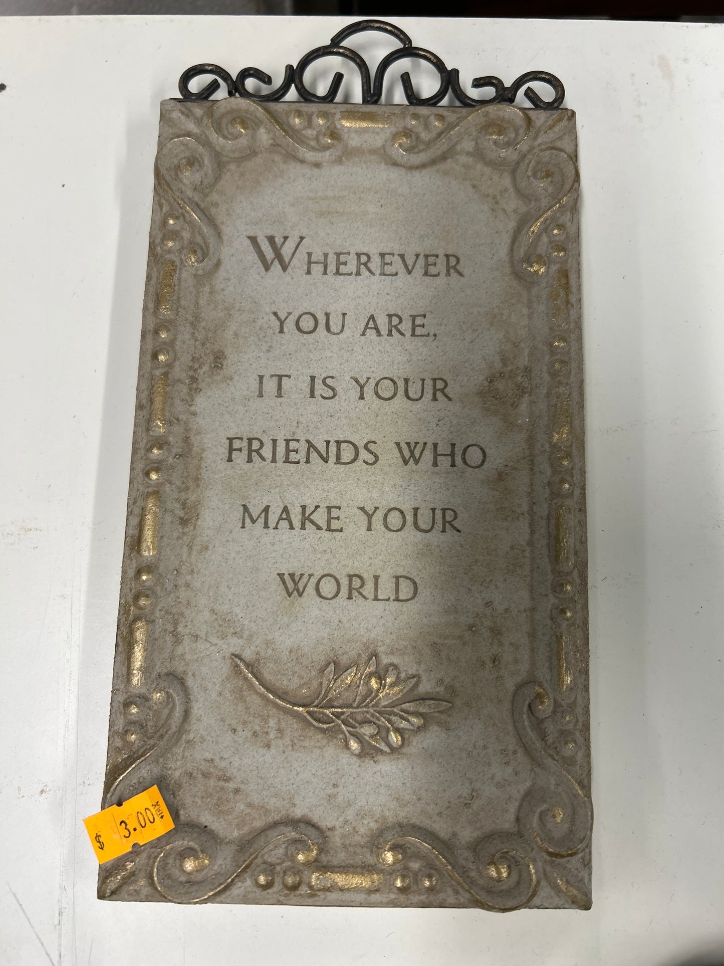 Friends Poem Plaque