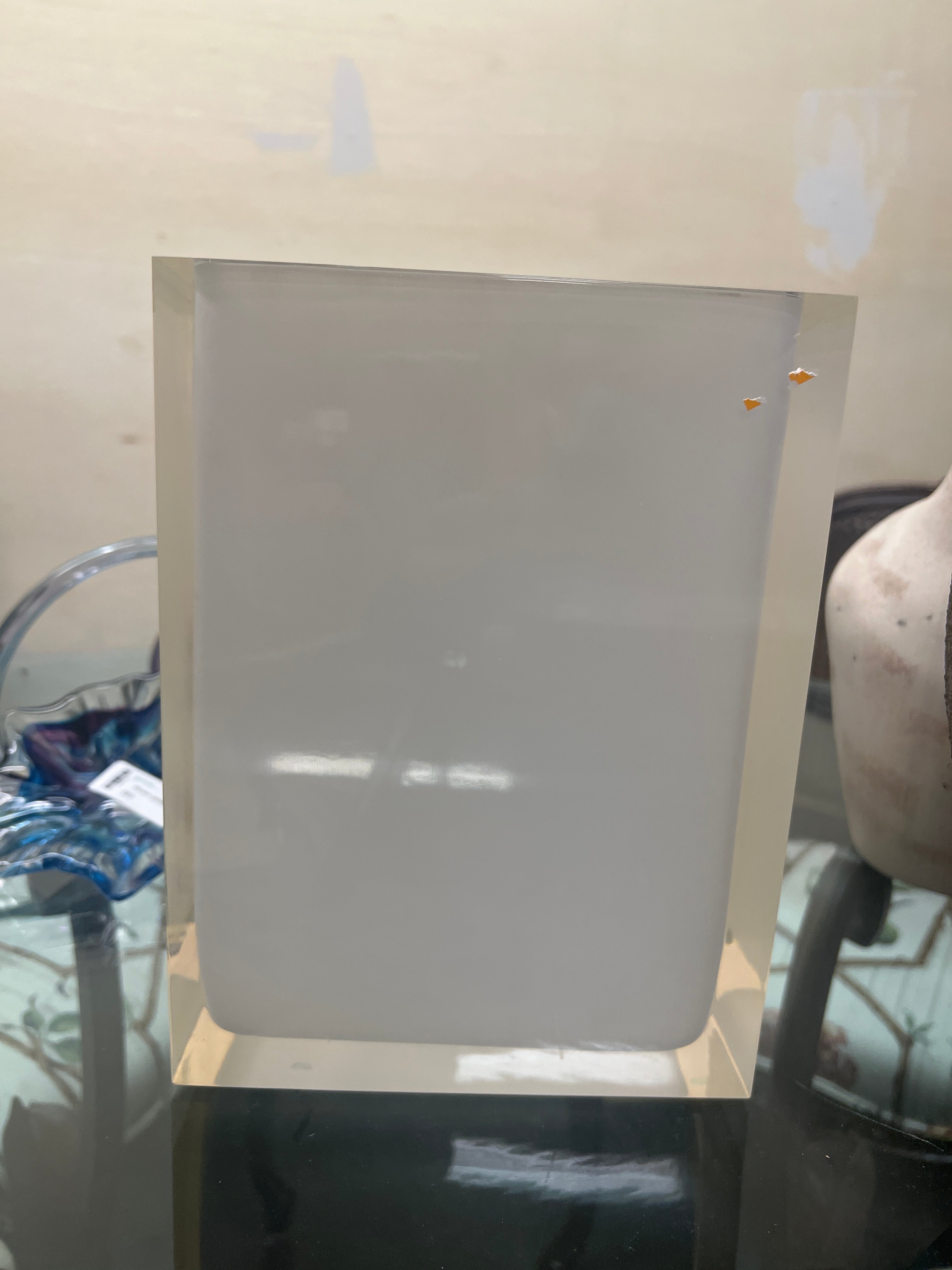 Acrylic Trash Can