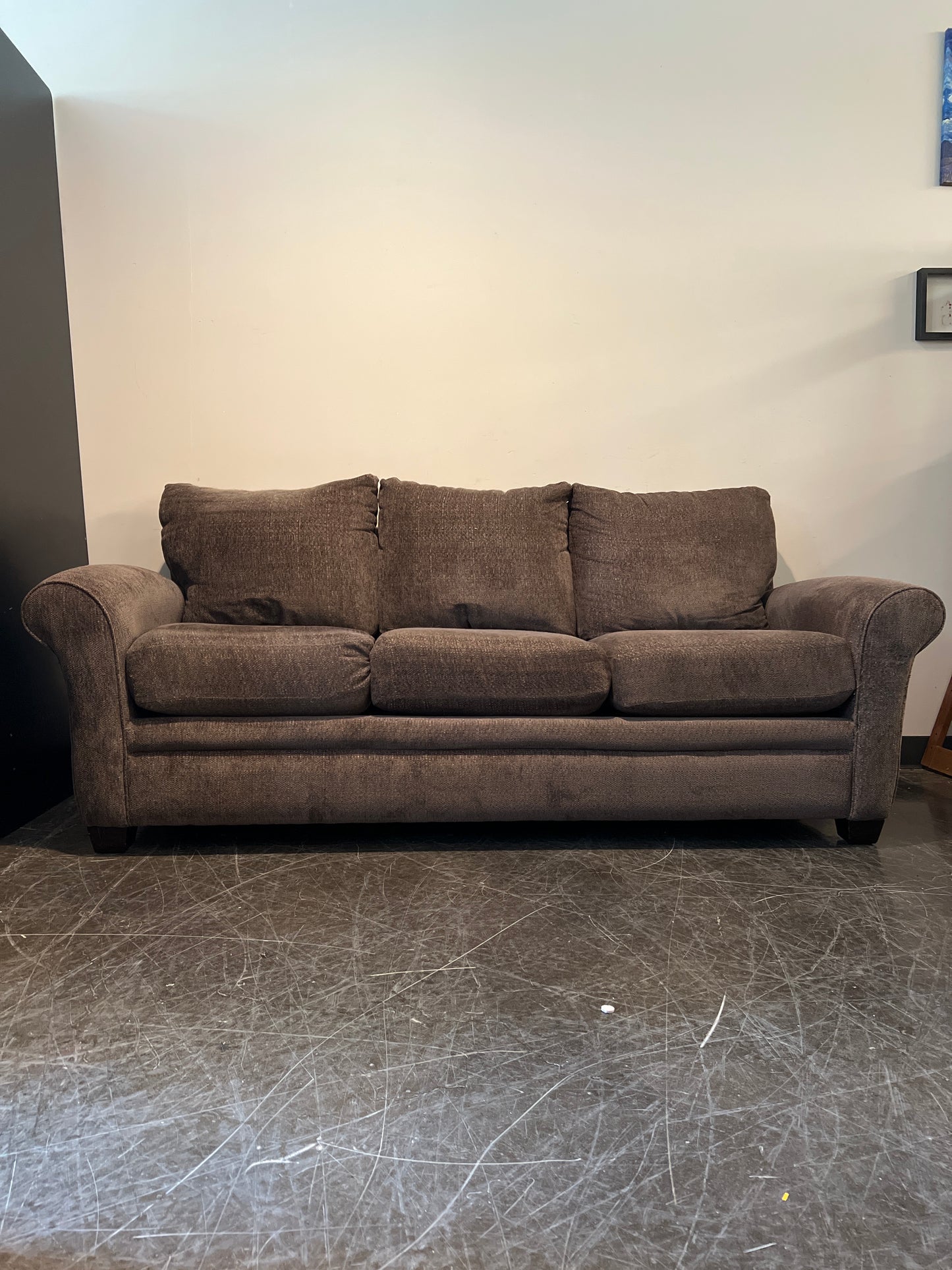 La-Z-Boy Brown Fabric 3-Seat Sofa