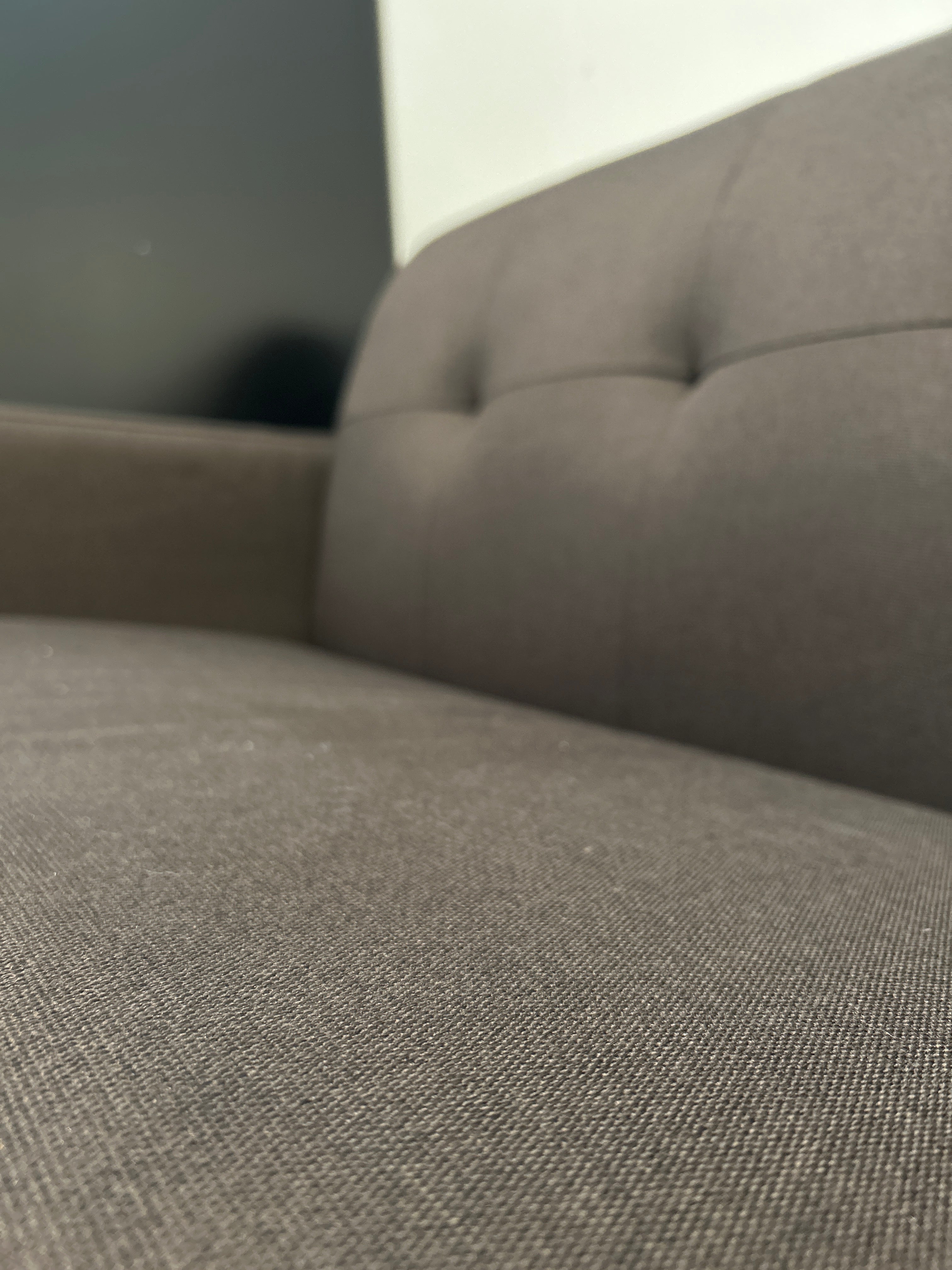 Mør Dark Brown Mid-Century Sofa