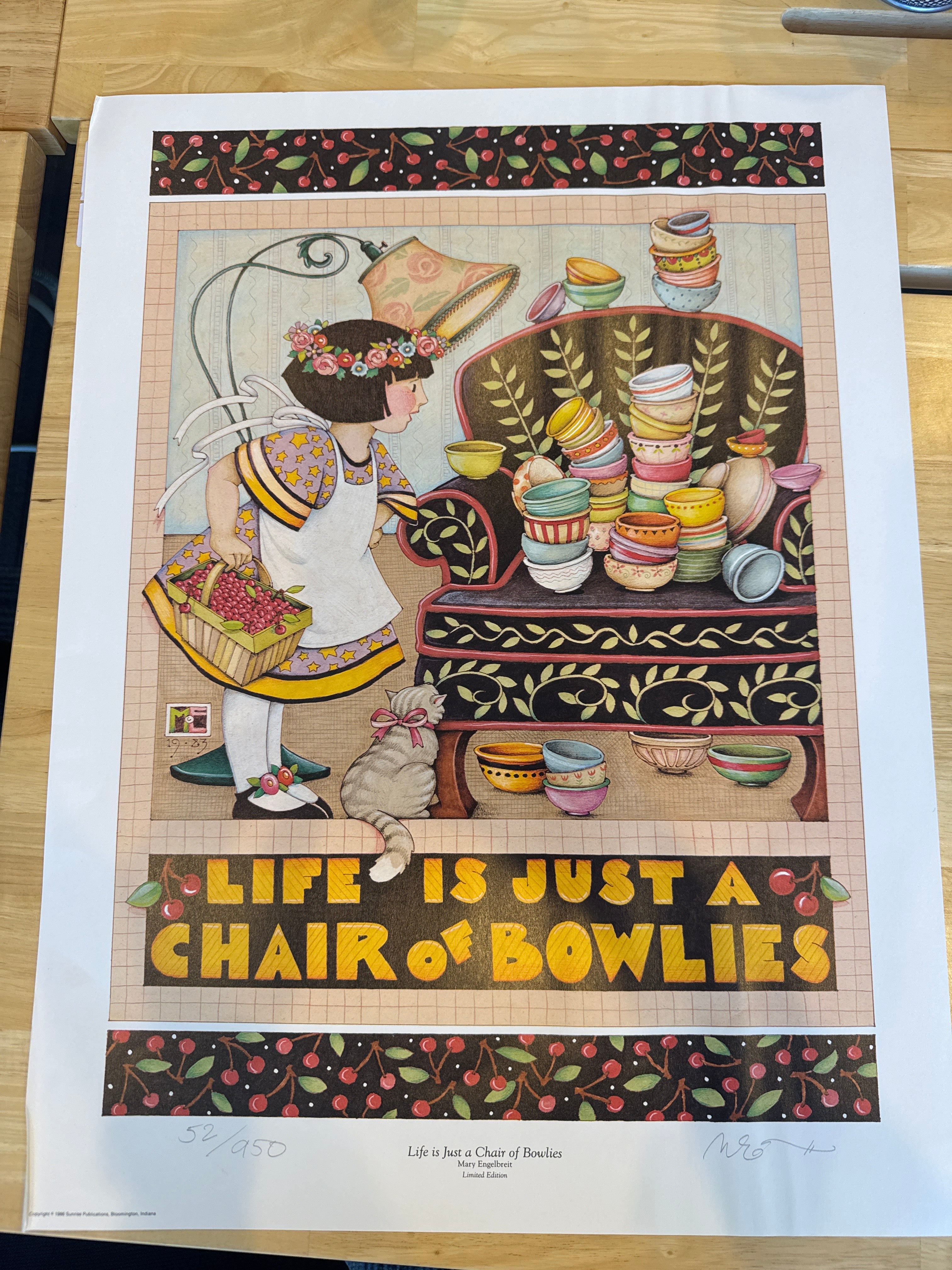 Mary Engelbreit's Life Is Just a Chair of Bowlies