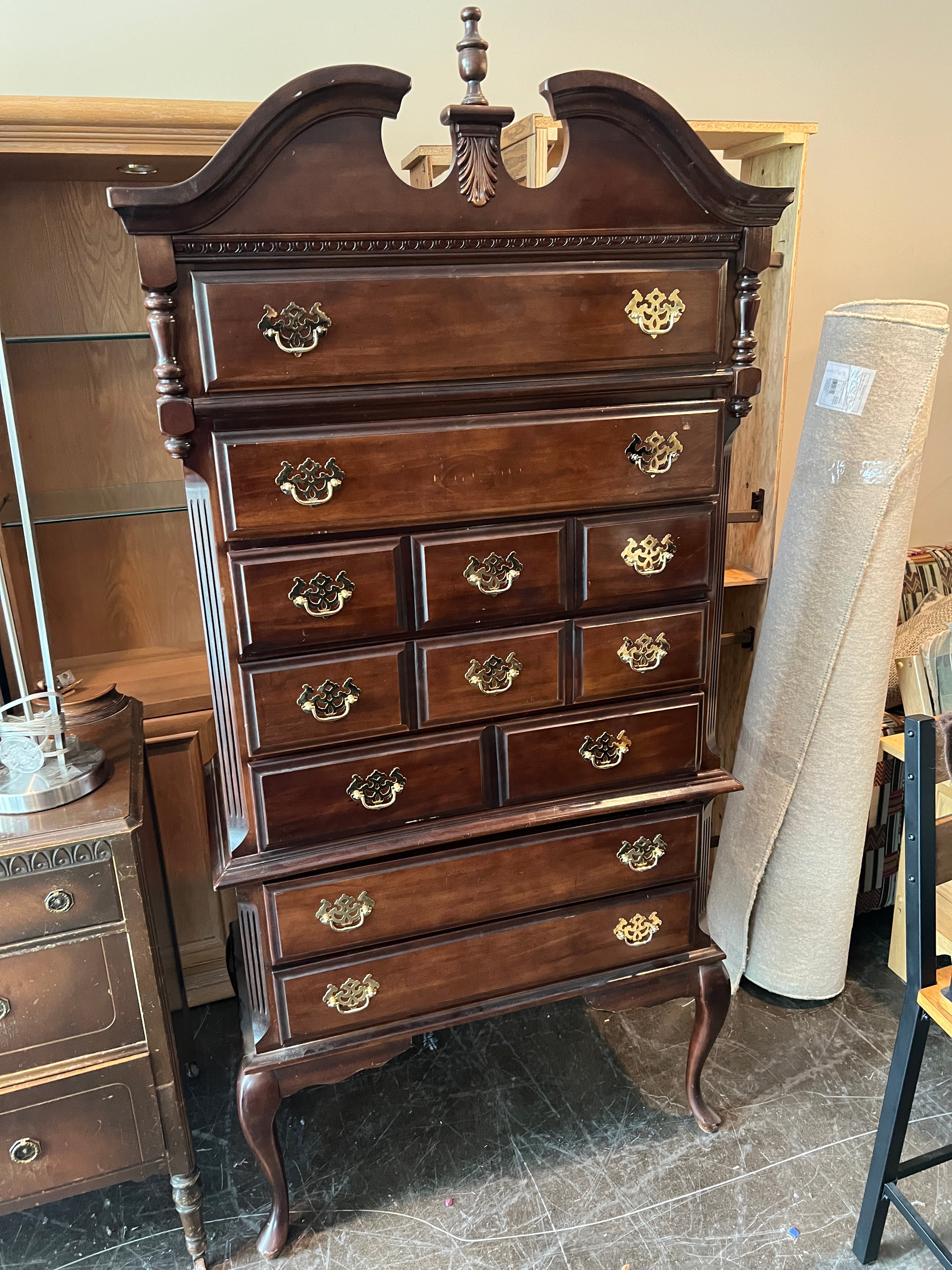 Traditional Highboy Dresser