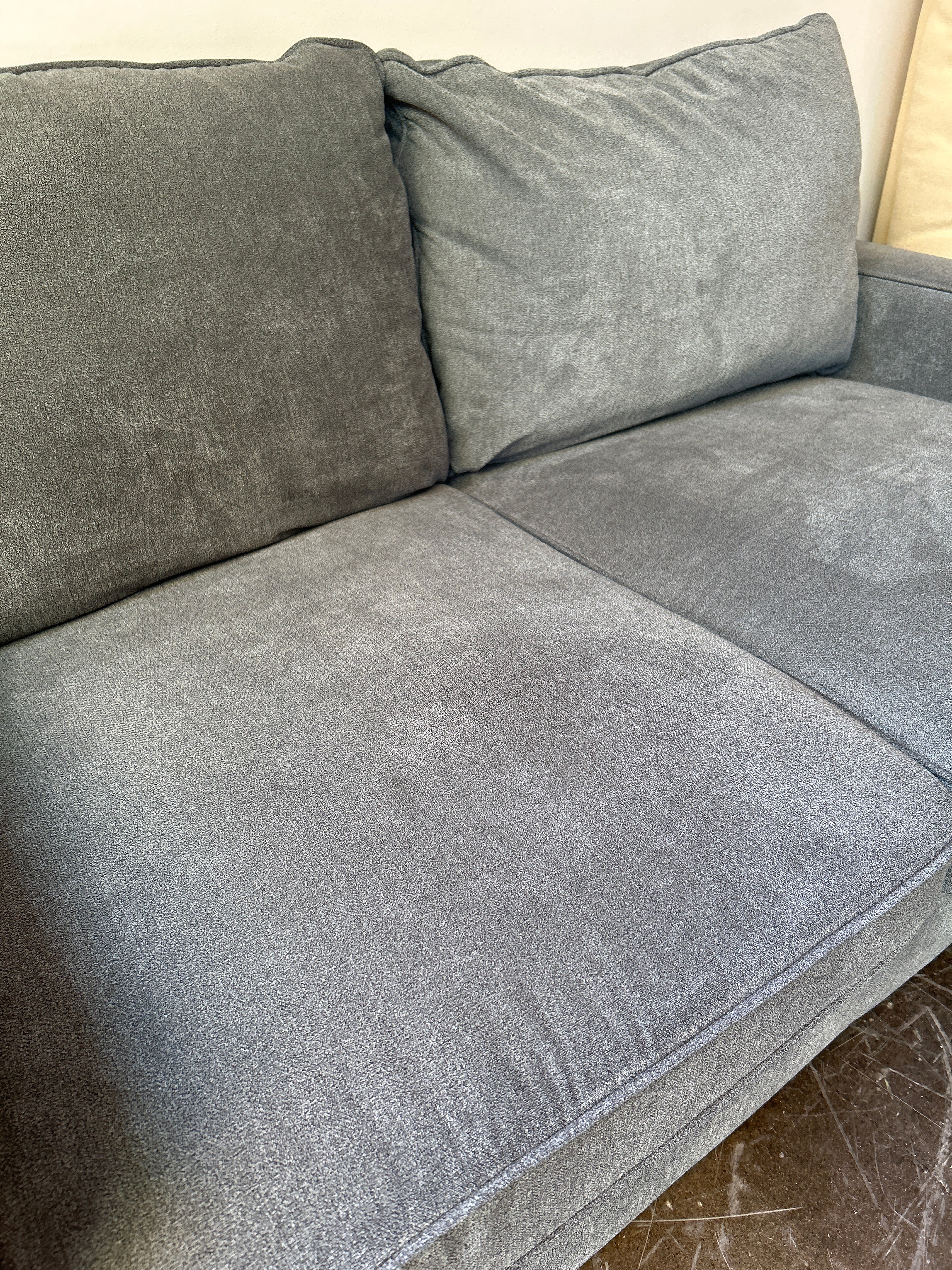 Gray Love Seat