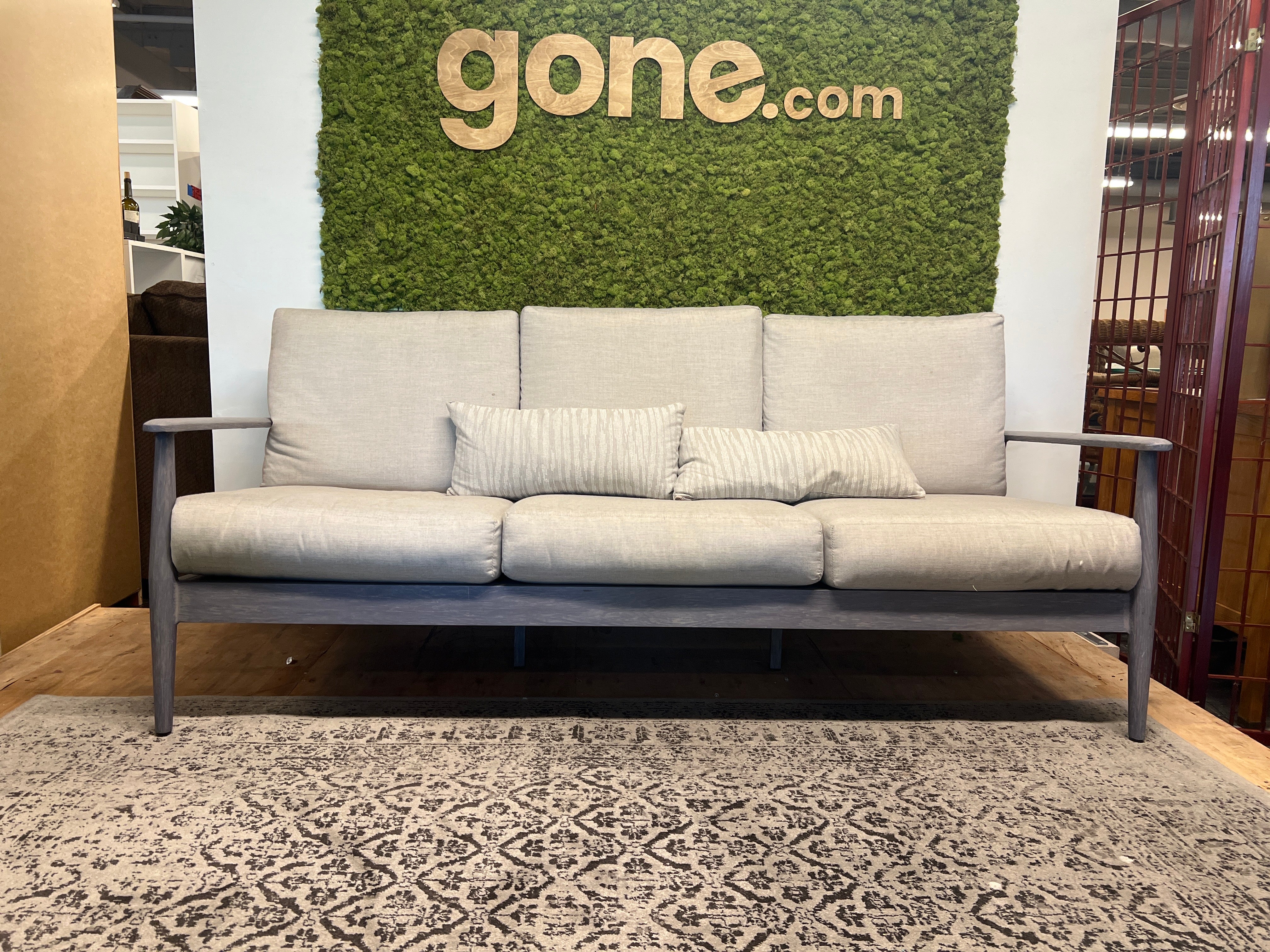 Ebel Novara Aluminum Patio Sofa