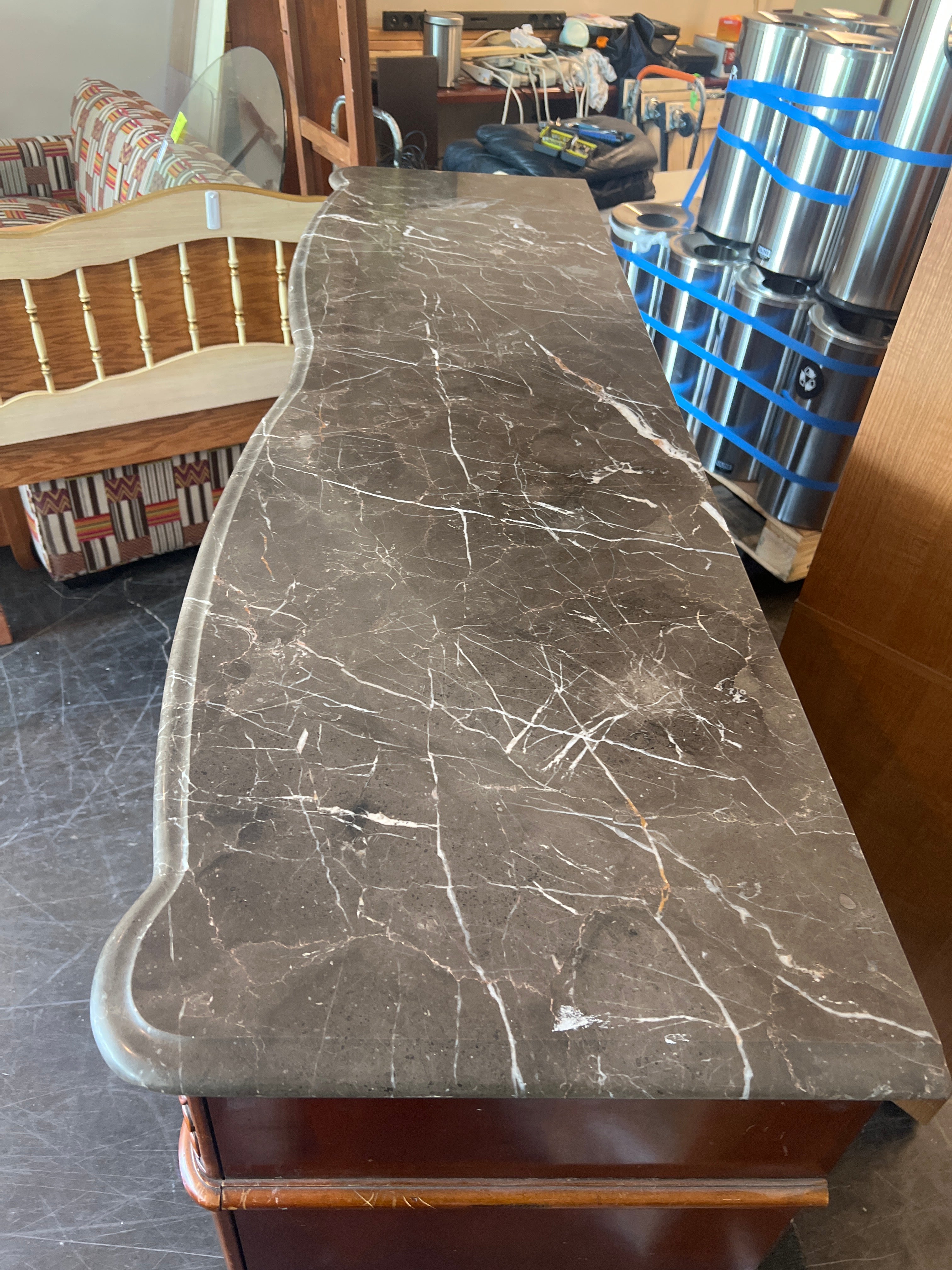 Marble Top Side Board or Dresser