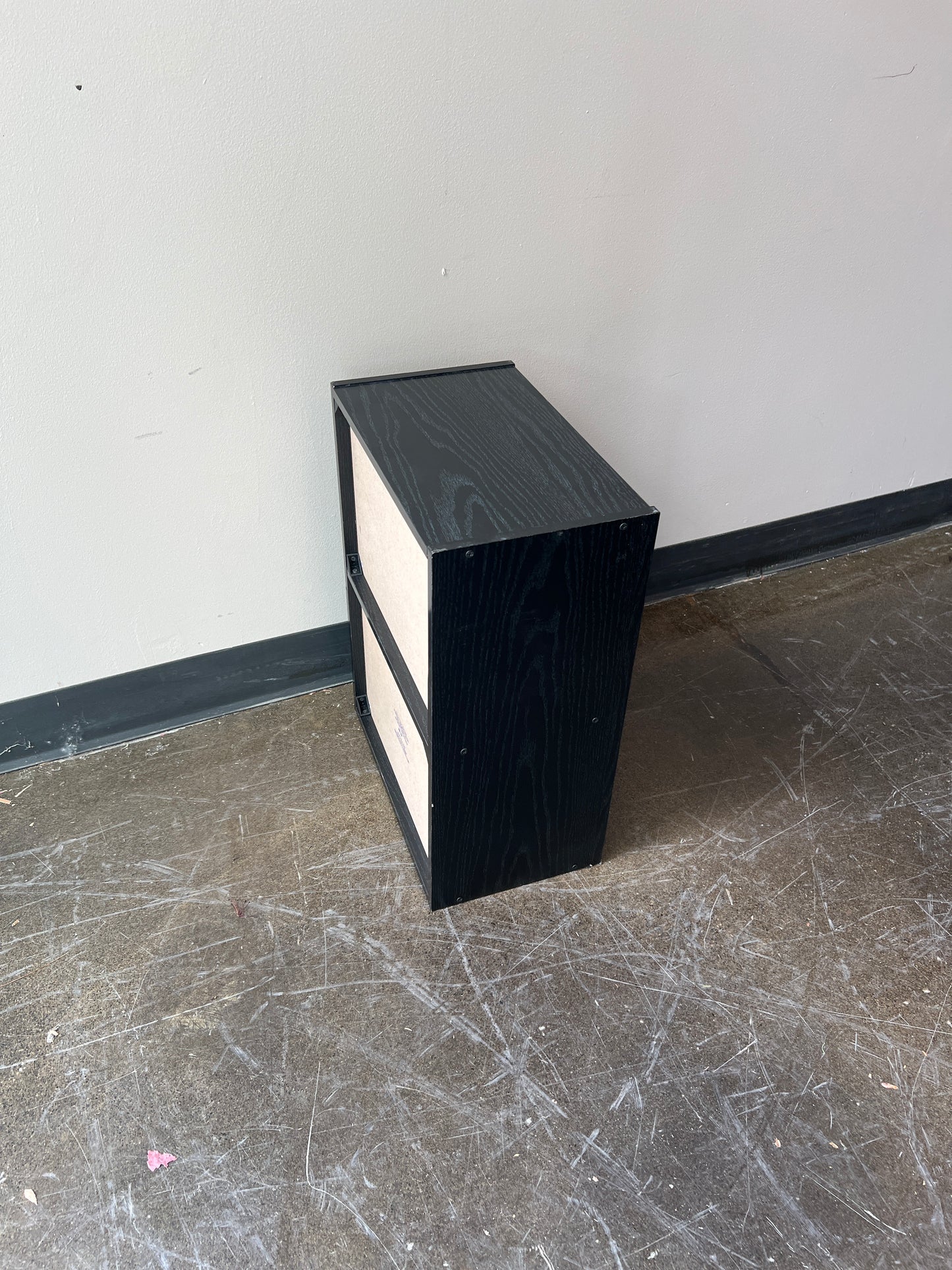 Small Black Bookcase