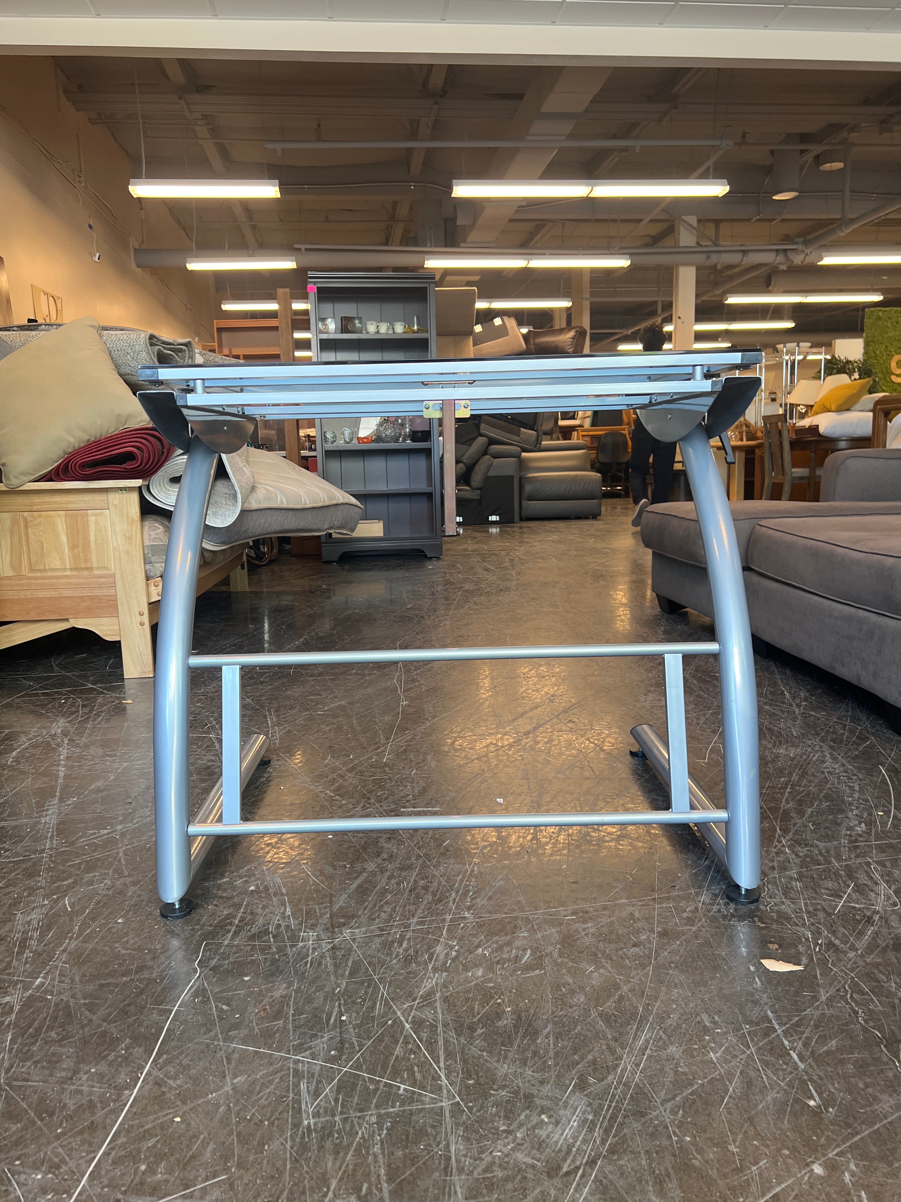 Glass Drafting Table