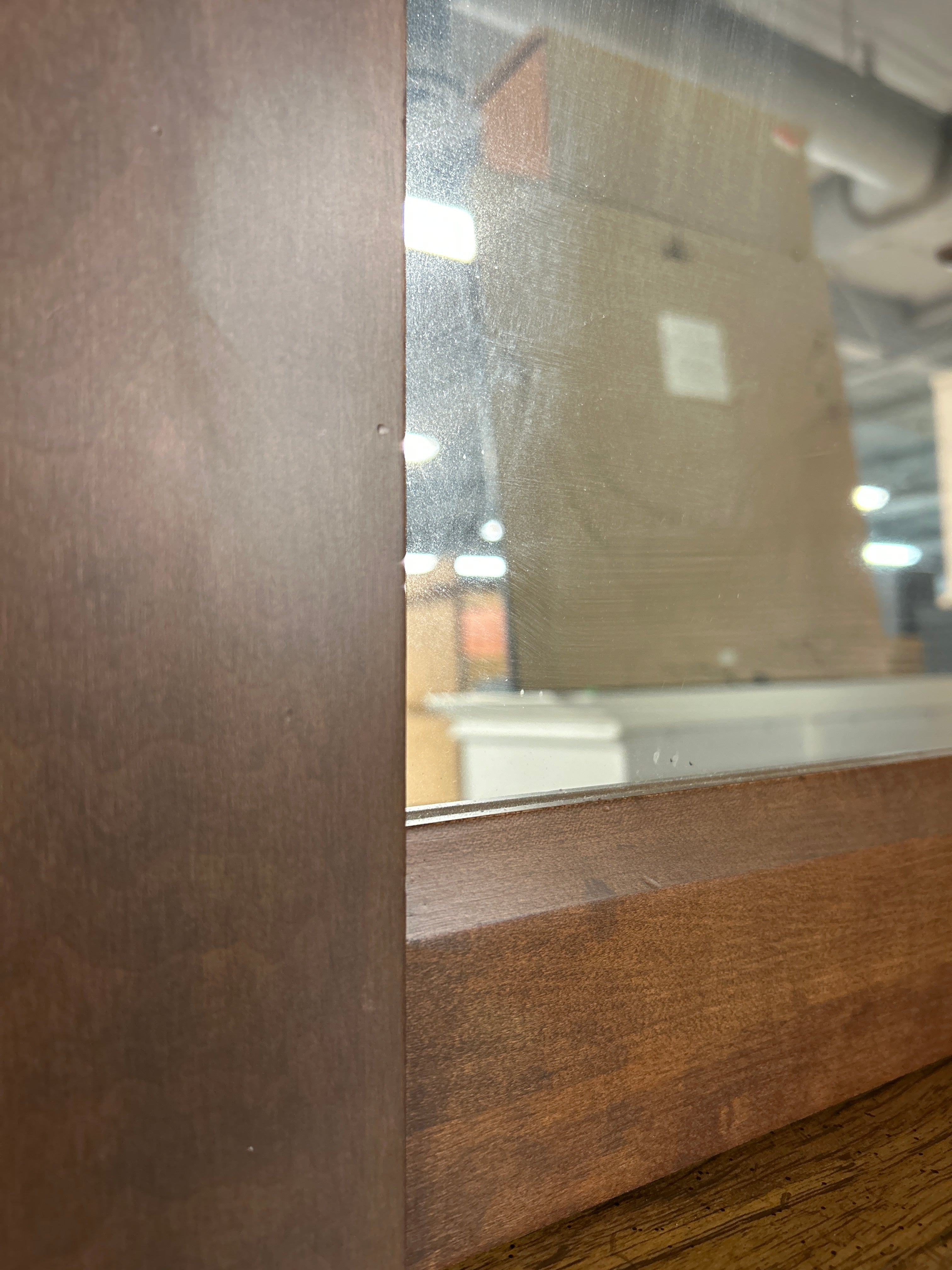 Wooden Farmstyle Mirror