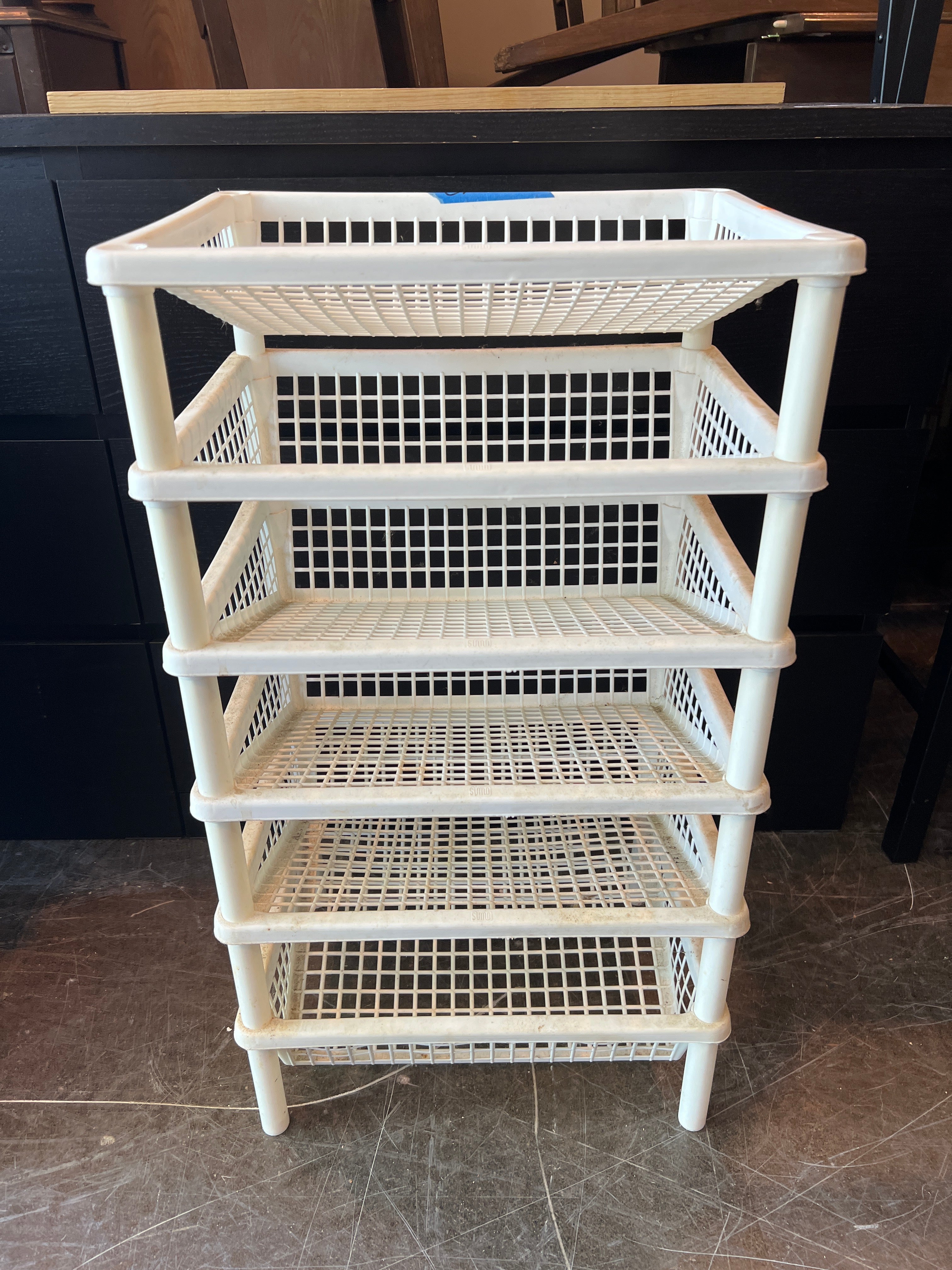 5-Tier Plastic Storage Shelf